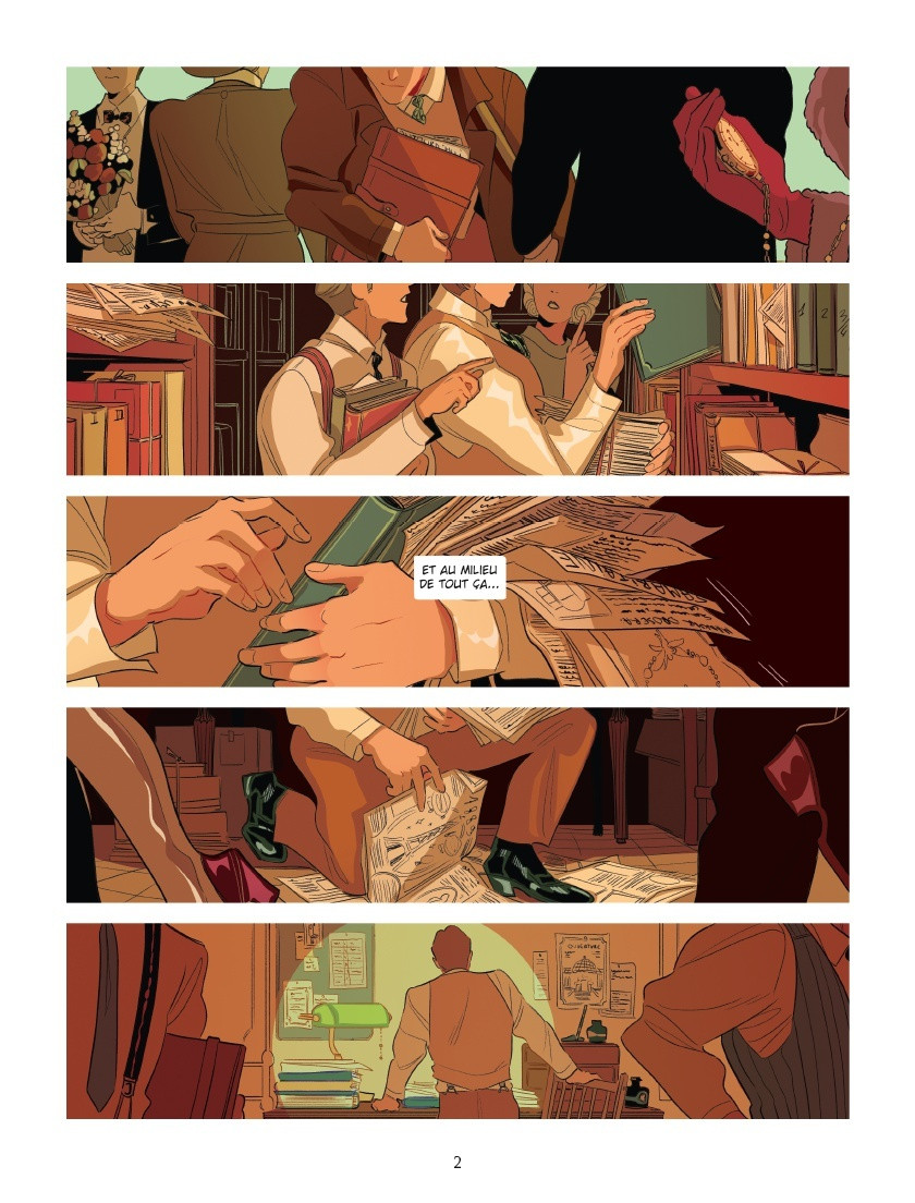 画面相当精密的一本漫画，《欢迎来到别致酒店》（Bienvenueàl'hôtelinhabituel