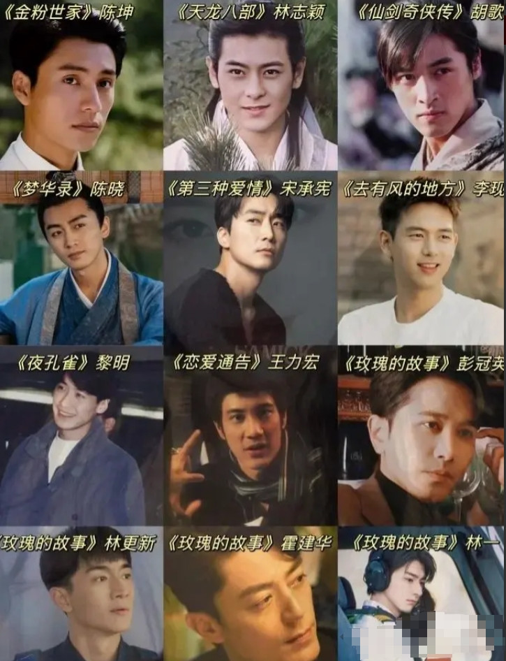 与刘亦菲合作过的男神，谁最帅
