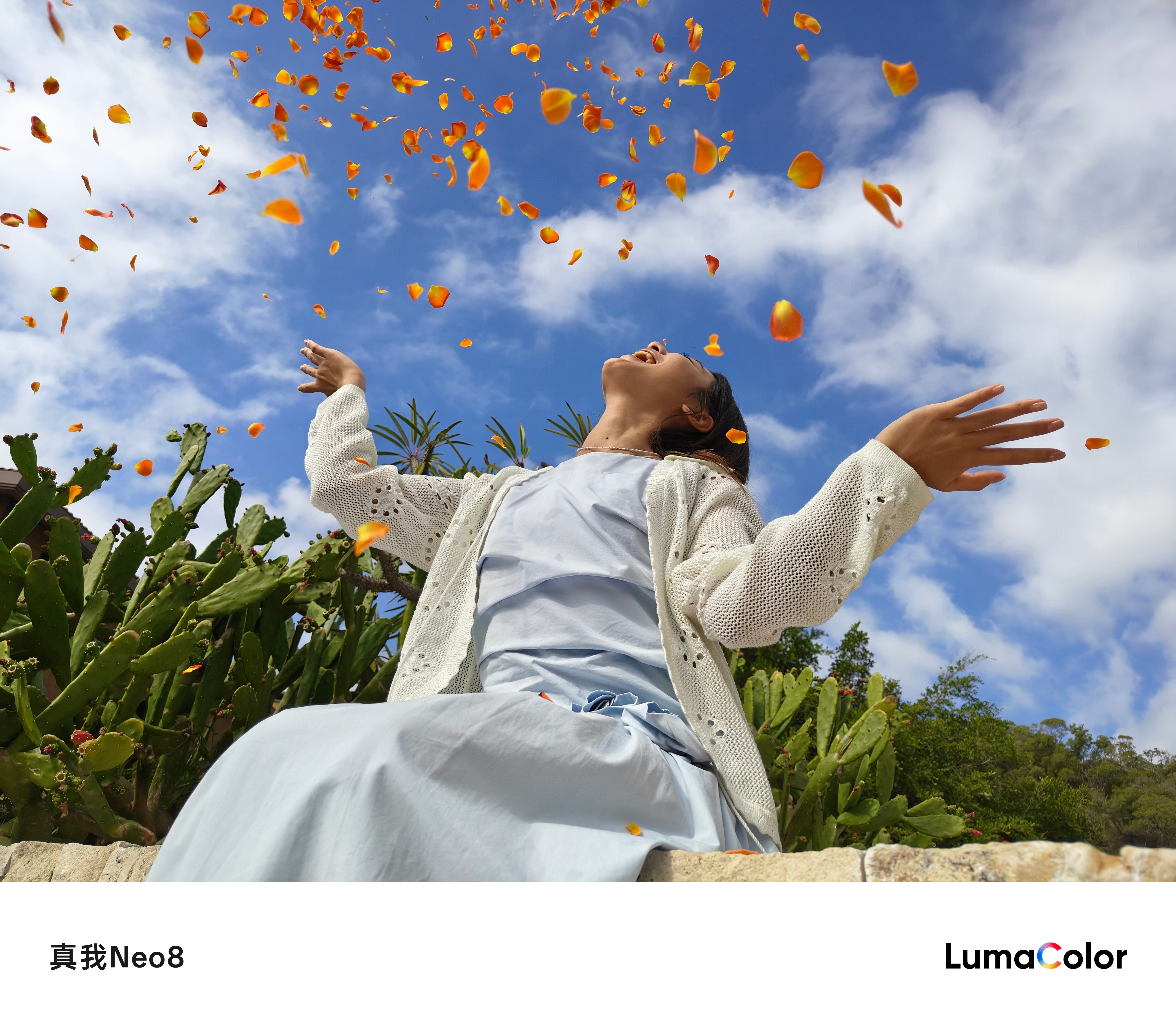 之前说过了，真我Neo8有同档唯一50Mp潜望长焦，支持3.5X光学变焦+7X