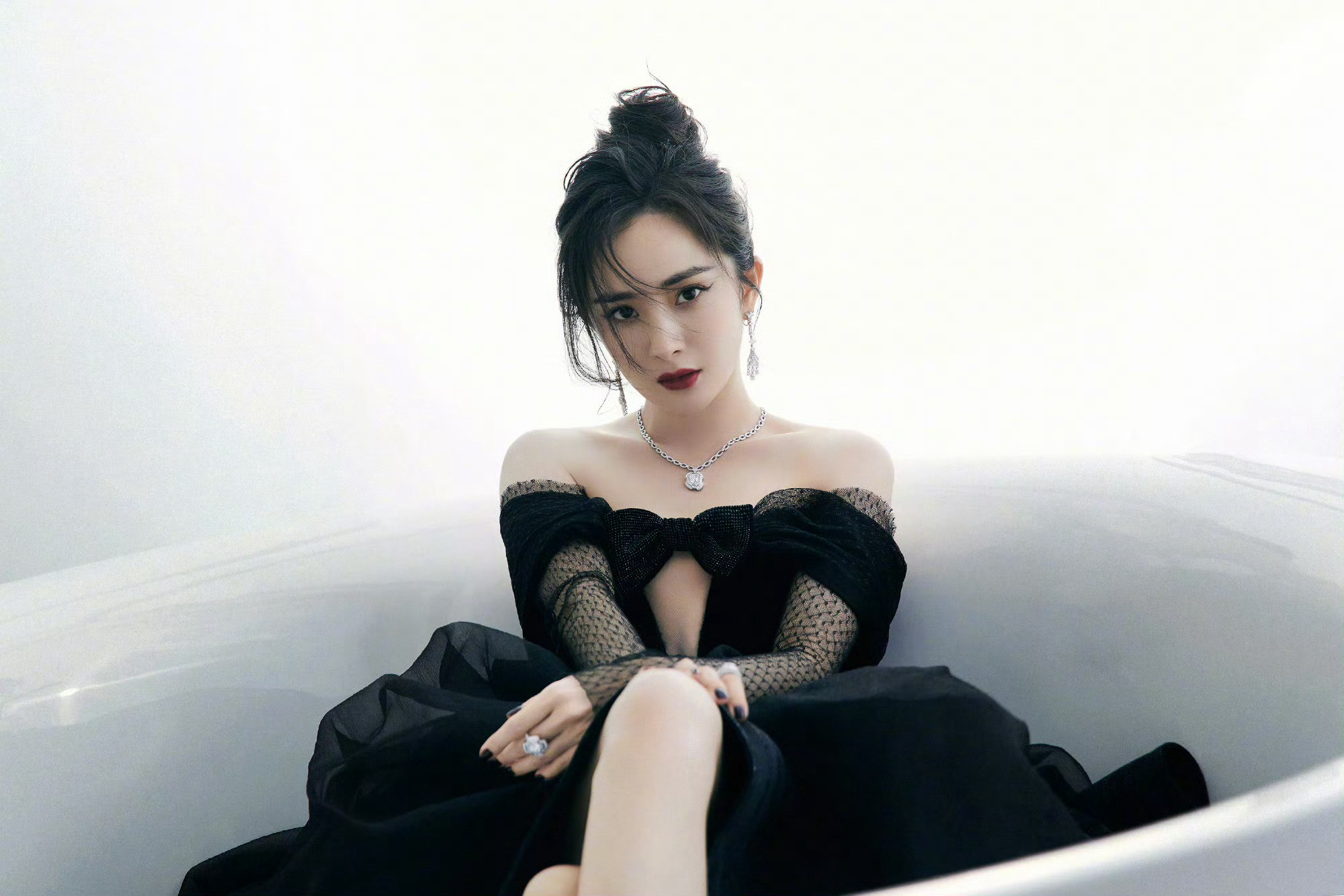天生适合高跟鞋的女人。​