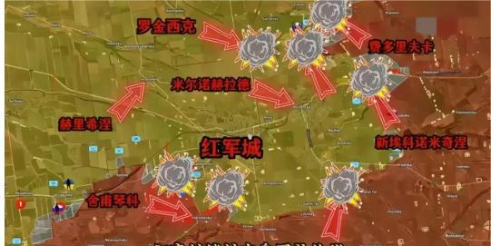 乌克兰已然在顿涅茨克彻底战败！据俄罗斯媒体最新消息，俄军已经拿下乌克兰战略要地红