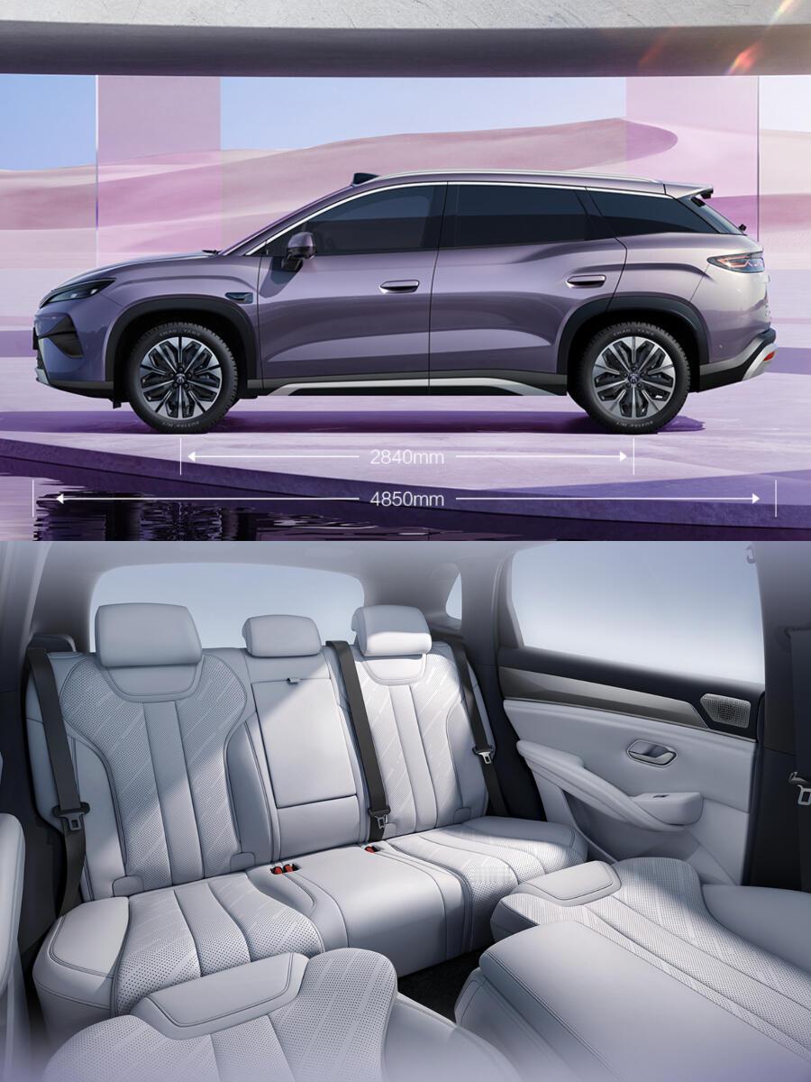 宋UltraEV内饰官图补齐了在宋家族基础上做了优化，整体风格更偏年轻审美。浅