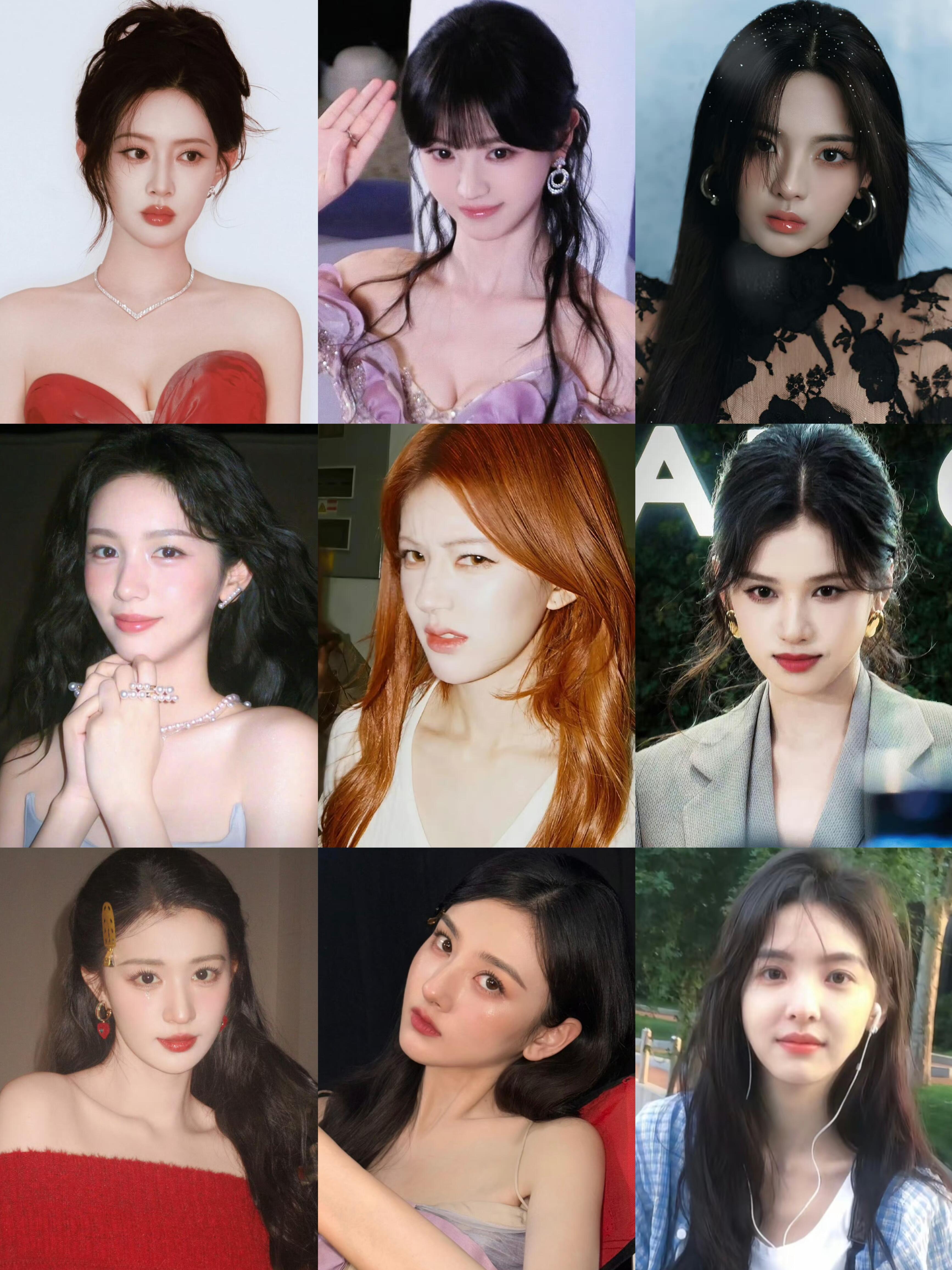 95真的不止四美吧...感觉95好看的花花九宫格都放不完而且是各有特色百花齐放赵