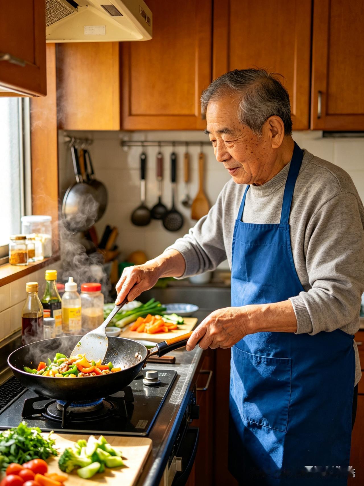 一碗粥里的深情老伴牙不好多年，硬的啃不动，辣的受不了。我每天早起，把小米粥熬
