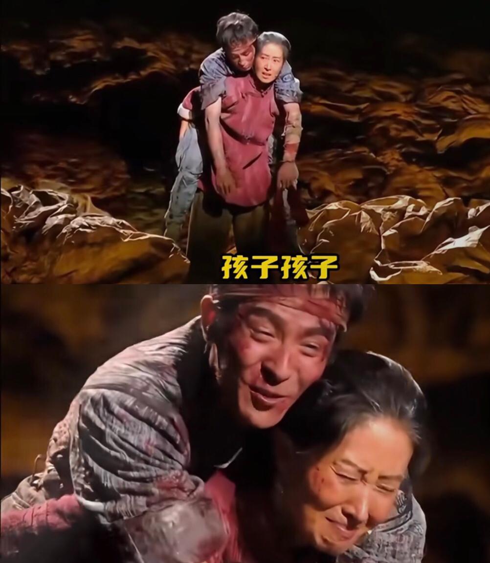 承认刘敏涛老师演技是好，但都没人注意一下，这么干瘦而且近50岁的她居然背起了