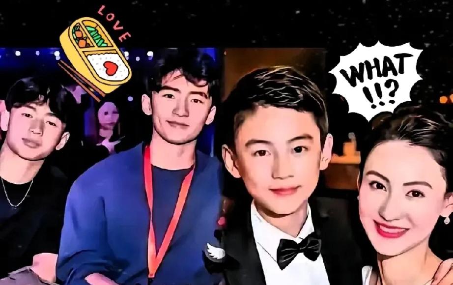 藏了8年终于曝光！张柏芝小儿子正脸惊艳全网，完美复刻年轻时的她