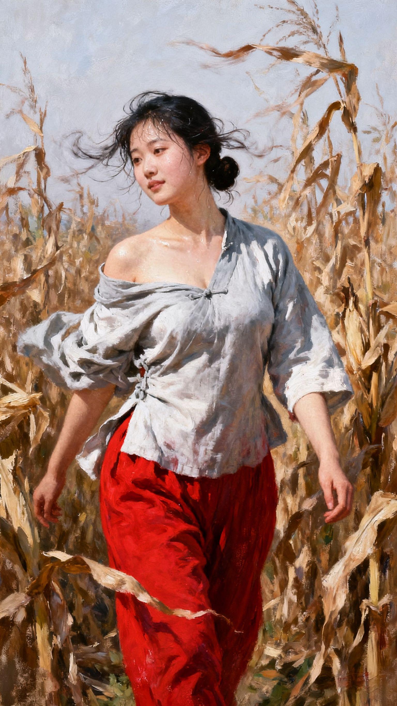 国风新元素 油画世界 大地