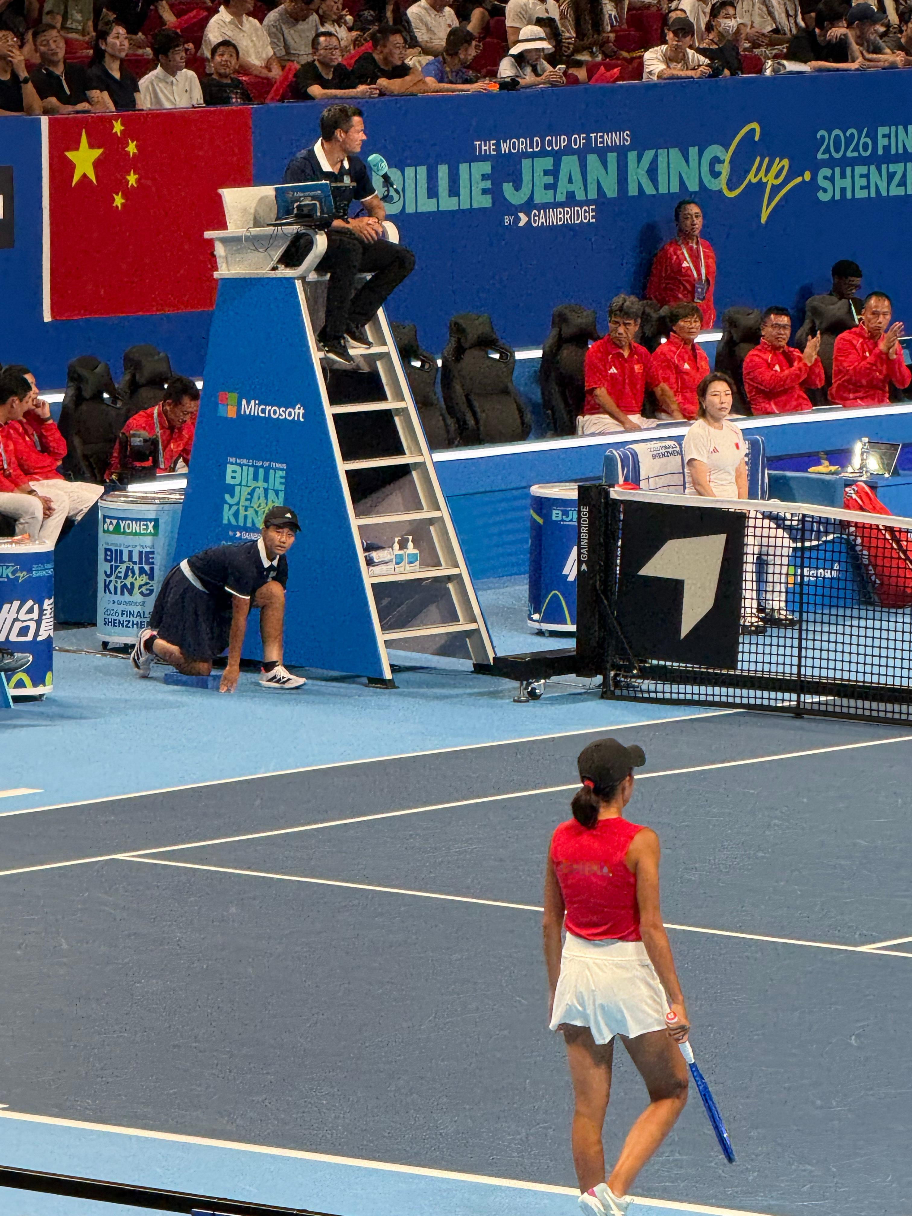 帅姐状态火热，首盘6-0送蛋科恰雷托🔥wta​​​