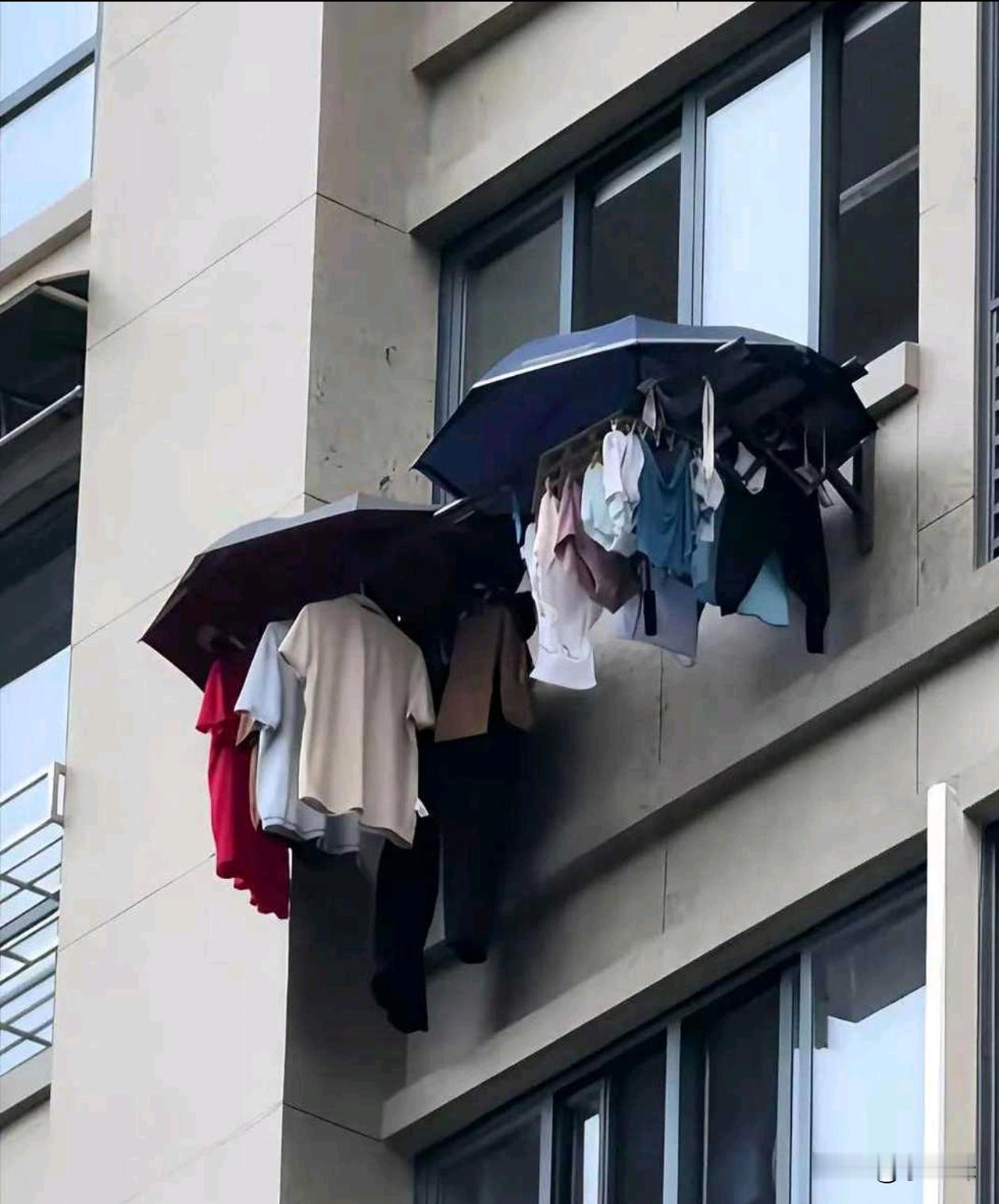 这样晾衣服的作用是啥？