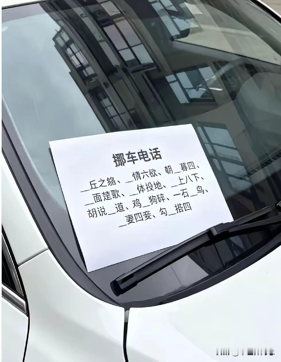 跳梁小丑！这位车主是不是觉得自己很幽默？把车停在马路中间就像整条马路都是他家