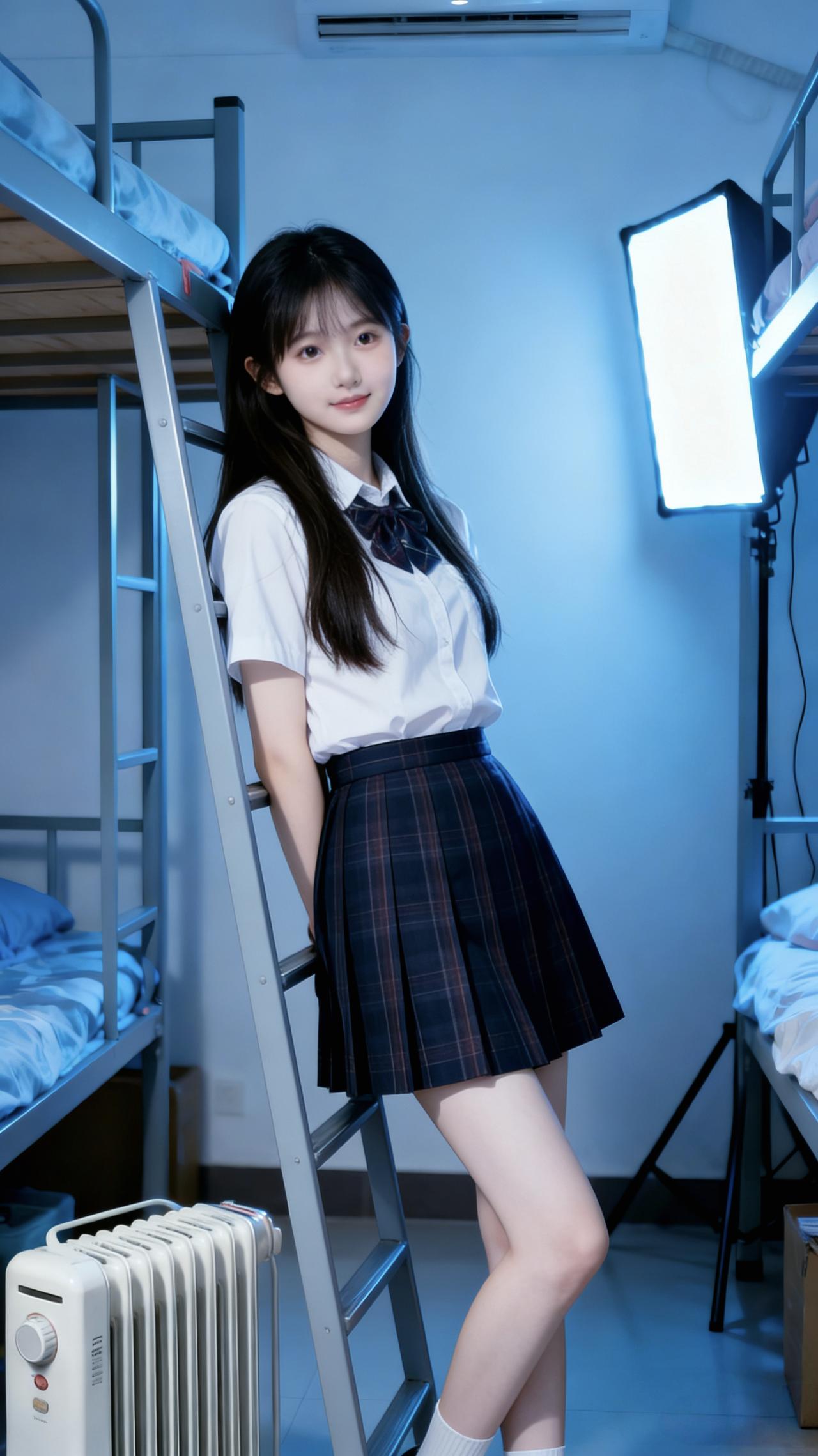 jk制服美女清纯甜美甜妹