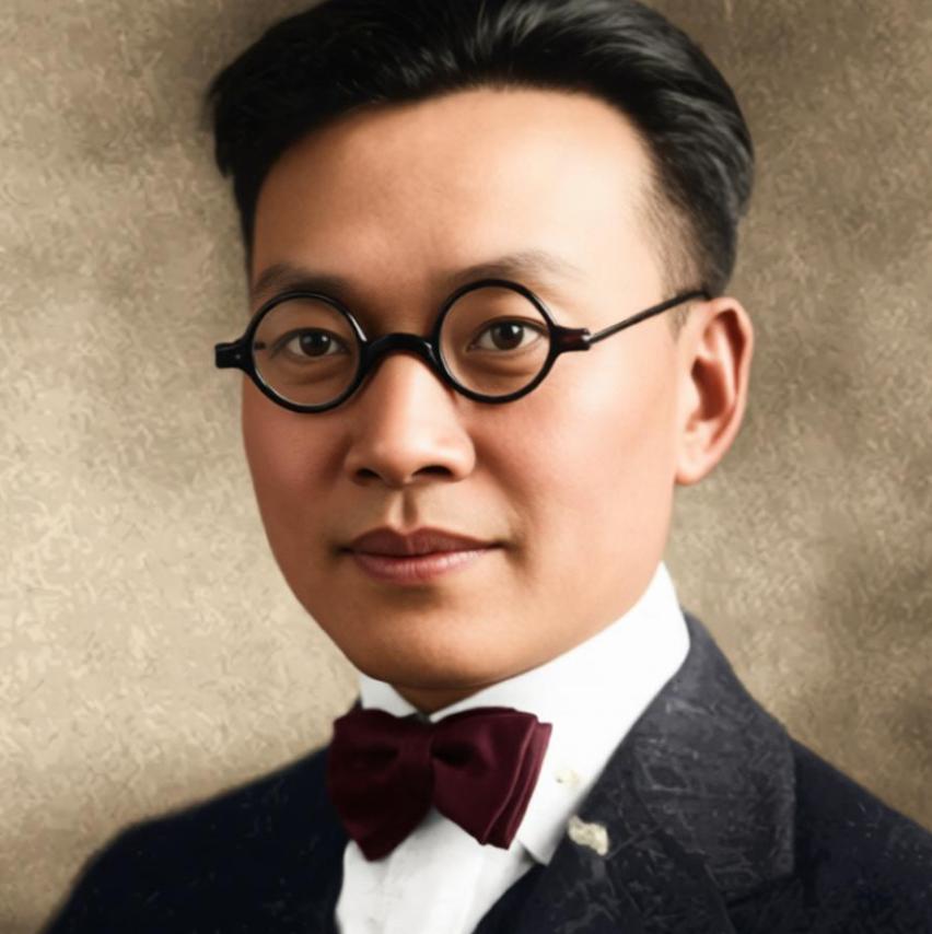 “梁上君子，林下美人”。金岳霖，中国逻辑学的开创者，遇见林徽因之后，深深为之倾心