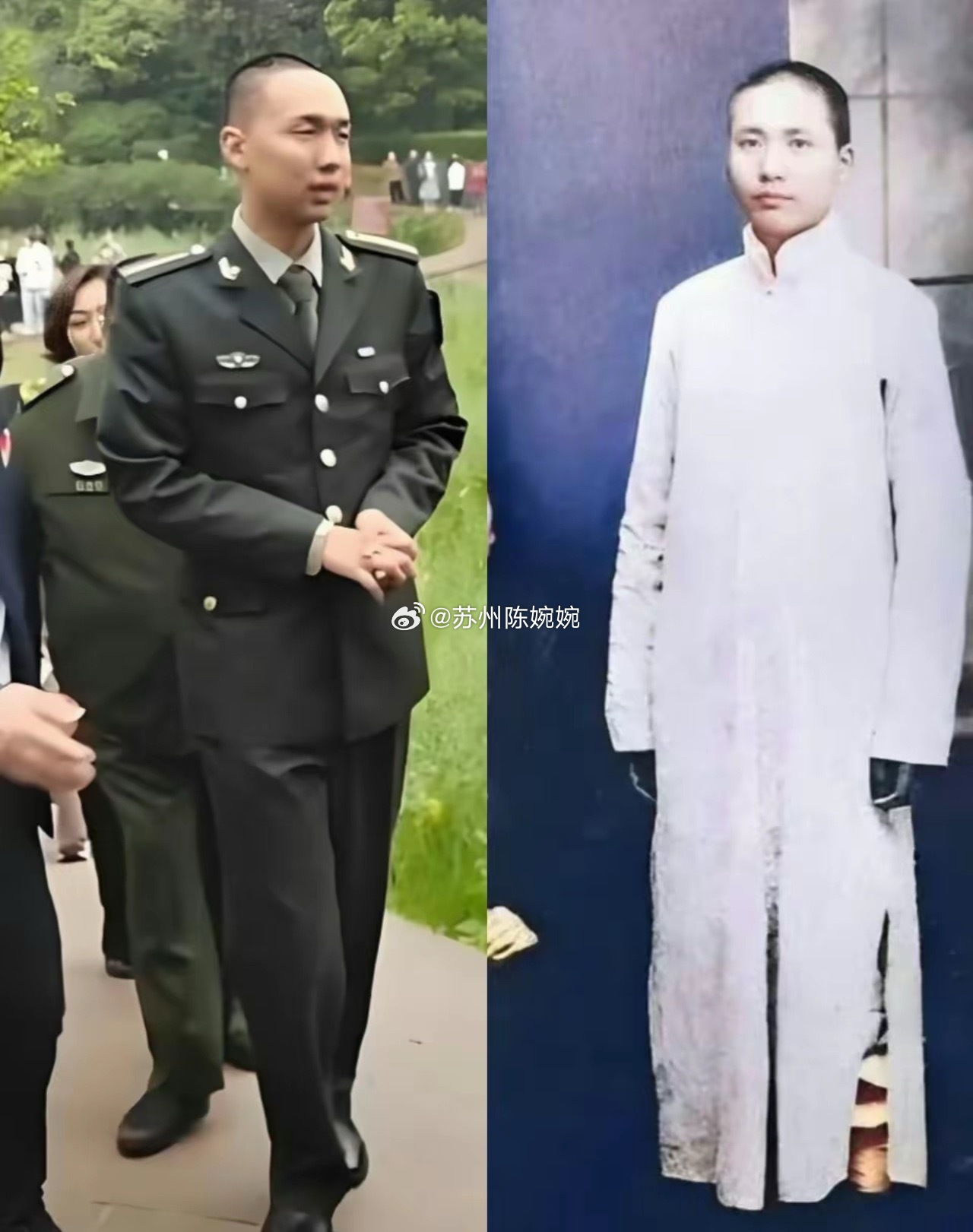 恰同学少年！伟人的后人太像了！