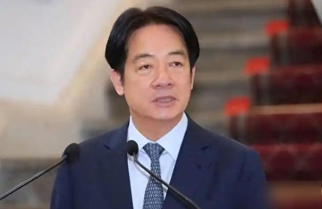 赖清德说，对岸称“中国台湾省”，说台湾是中国一部分，如此“并吞”台湾“主权”，是