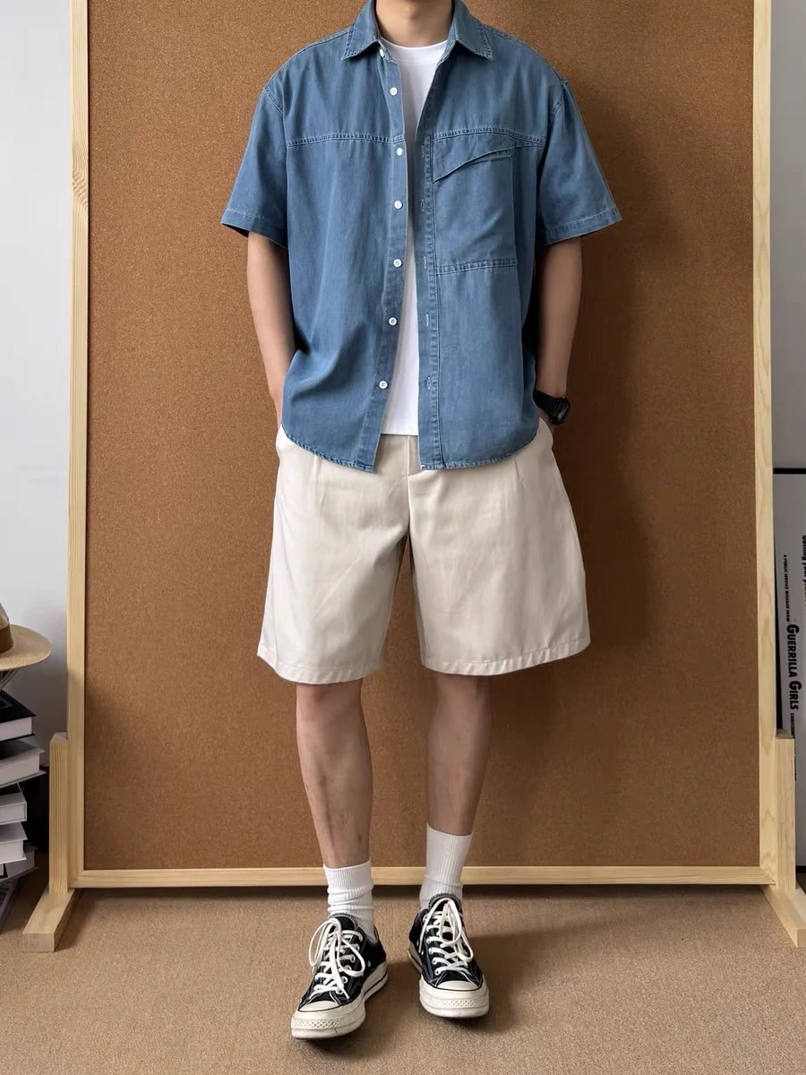 男生穿搭简单干净就够了