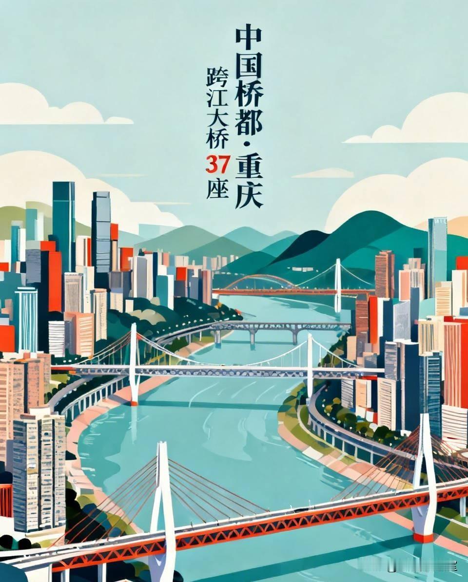 跨江大桥最多城市排行！一直以为是武汉，没想到重庆断层领跑提到跨江大桥，很多