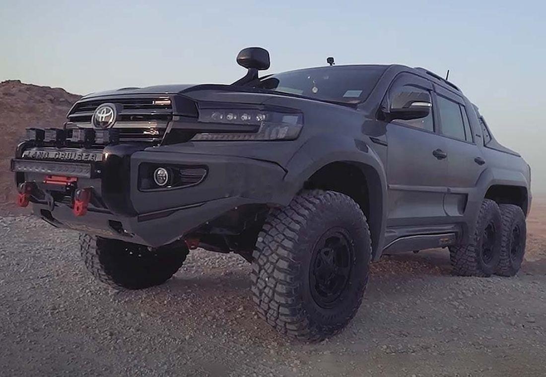 这是陆巡6X6？？？还是丰田皮卡6X6？？？