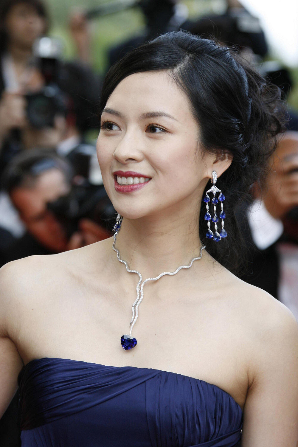 章子怡2006戛纳电影节红毯