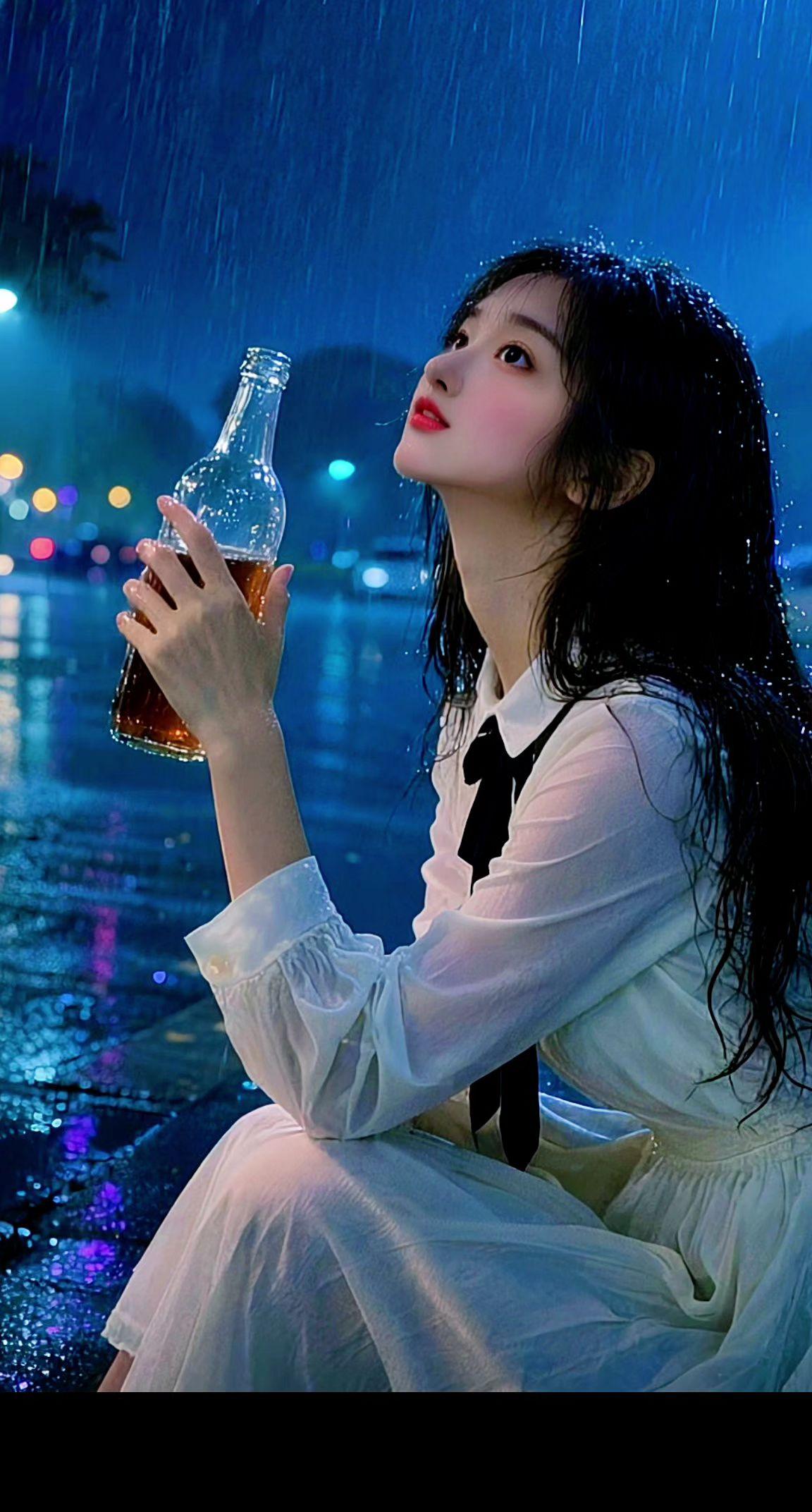 雨夜甜妹写真这场雨