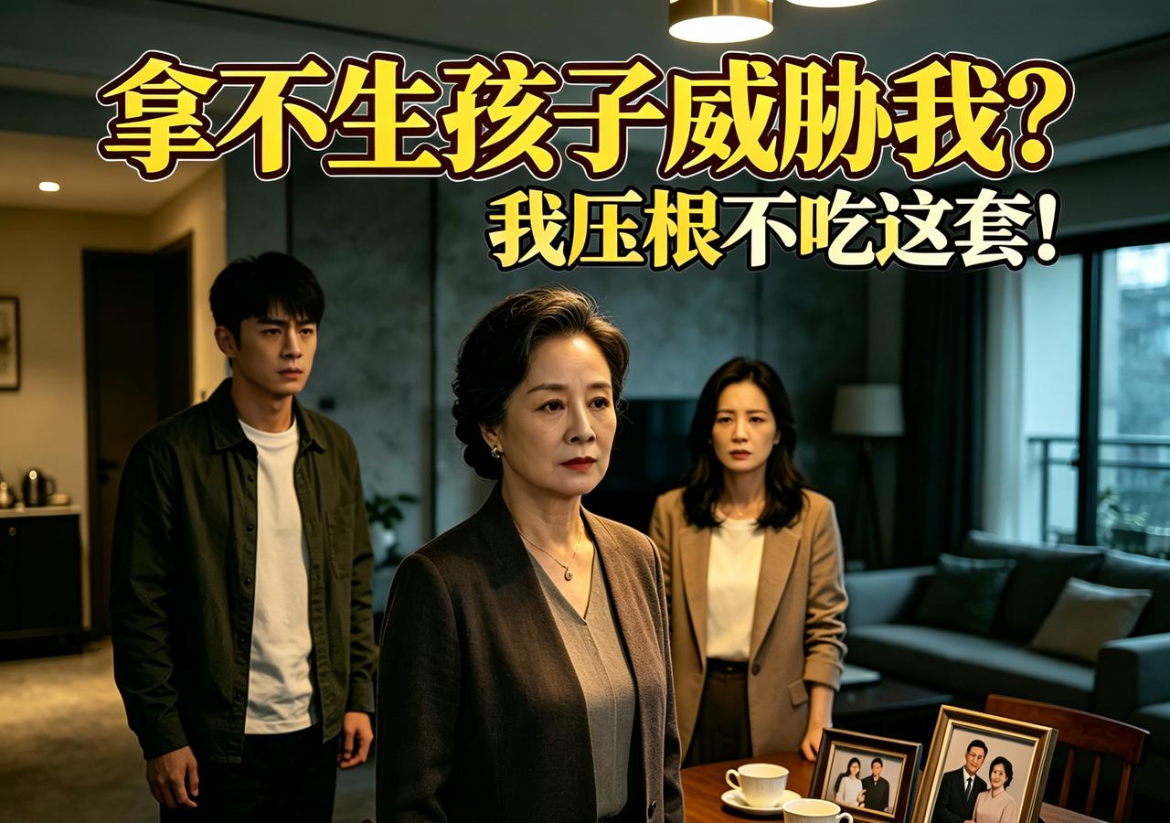 前阵子家里闹得鸡飞狗跳，就因为催生这件事。我今年五十八，退休在家，没别的盼头