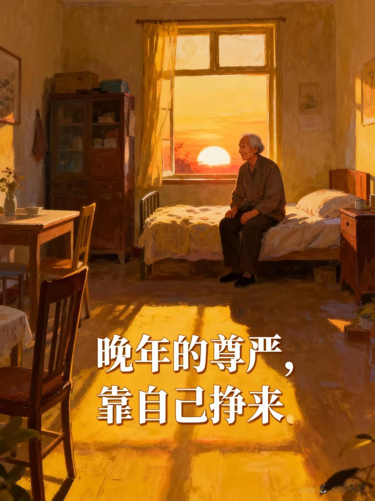 晚年最大的体面，从来不是有钱有儿女，而是生活能自理一位护士长说：“人老了，