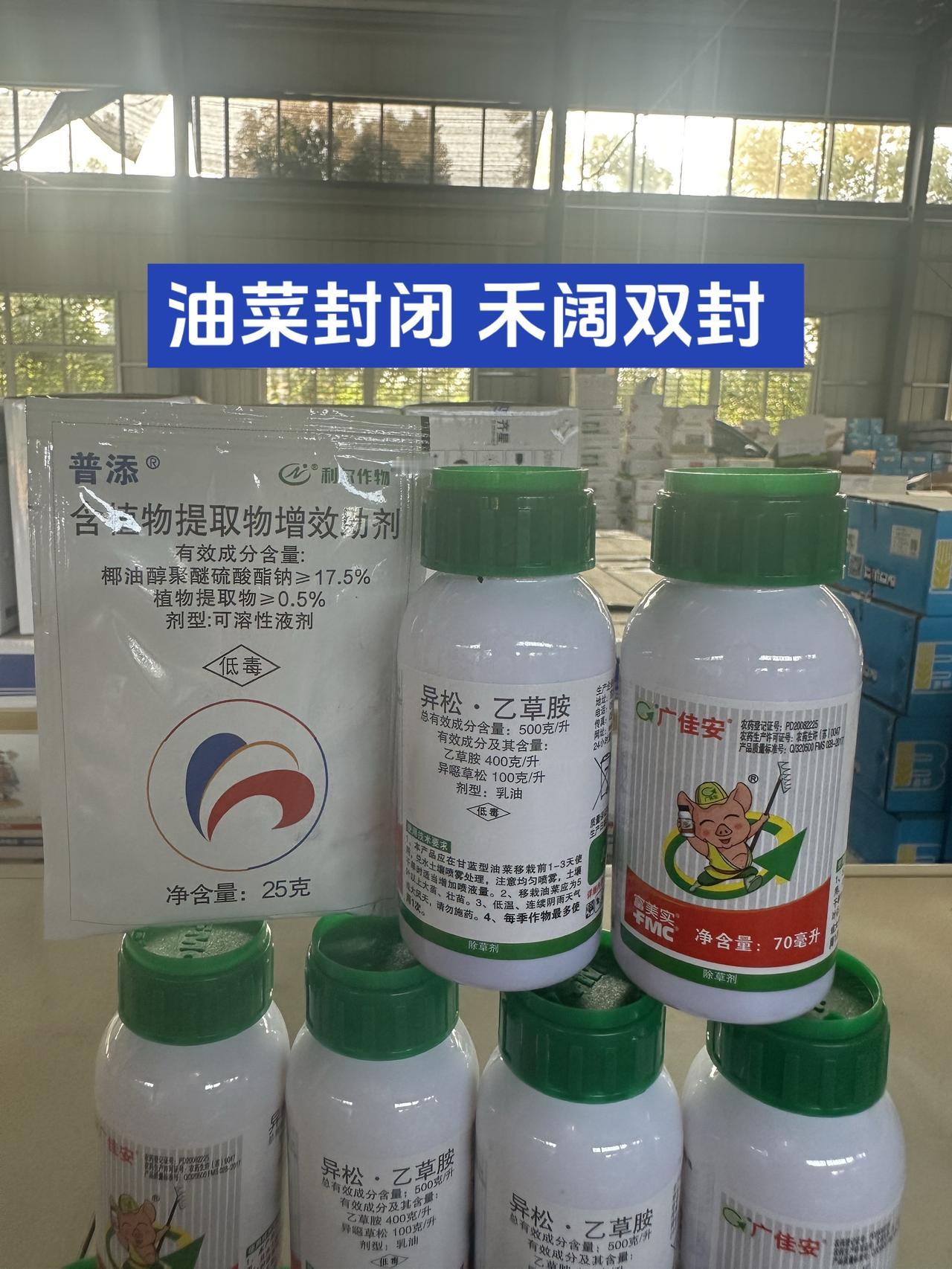 油菜种植油菜封闭油菜封闭除草剂广佳安油菜除草