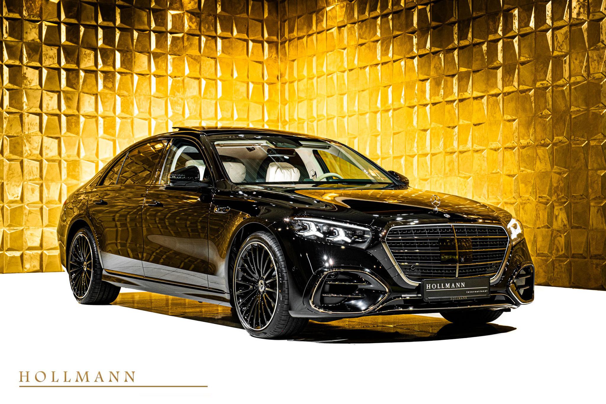 新车Mercedes-BenzS580L，中期改款后的奔驰S级，这台外观配的