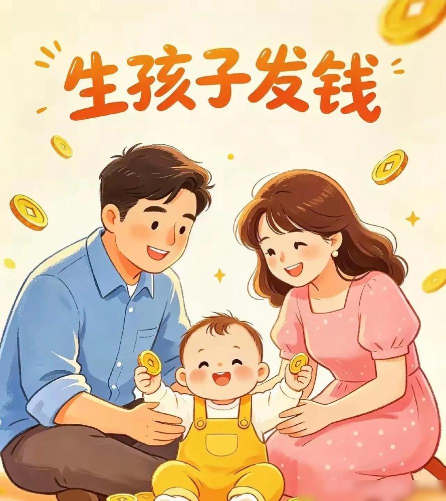 鼓励生育，刻不容缓！！！这次财政部下的999亿育儿补贴真的是动真格的，我身边