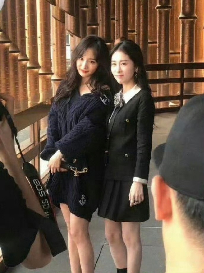 杨幂张碧晨早期合影​​​