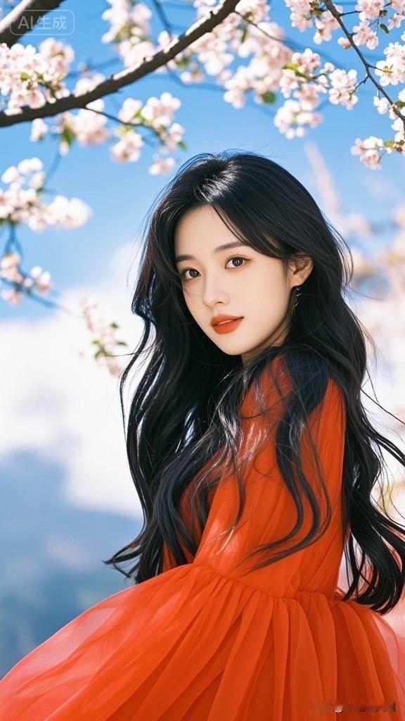 樱花树下，笑靥如花，春日里的美好时光。🌸🌸🌸