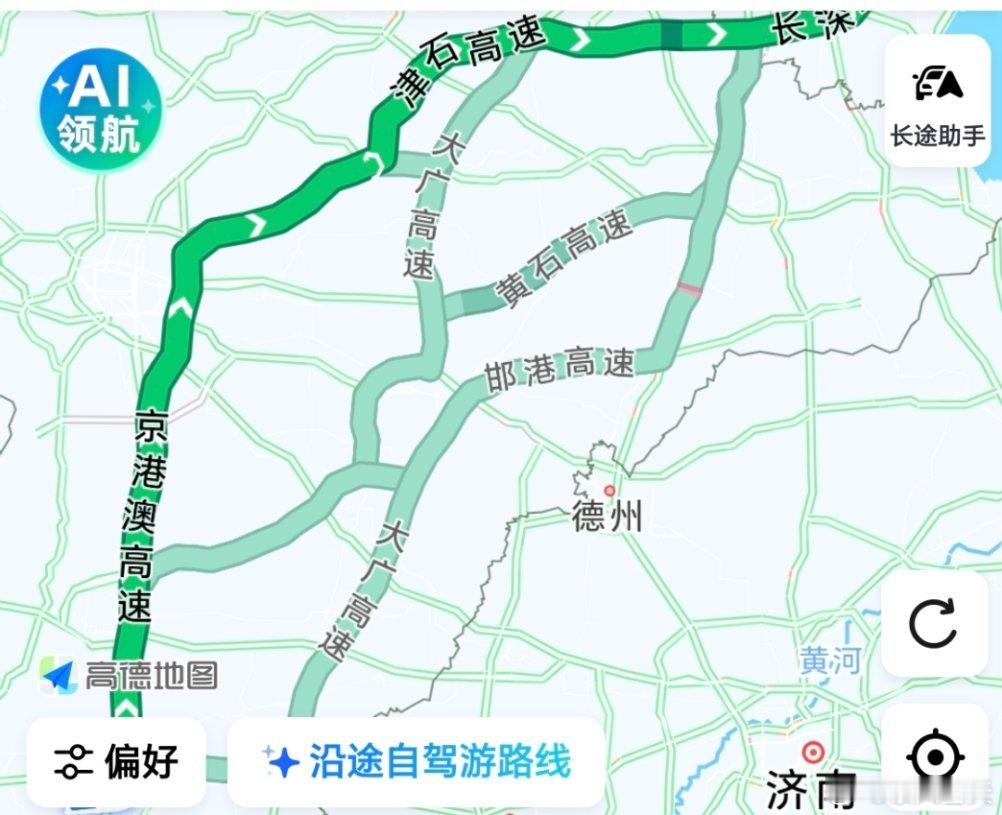 今天高速居然不堵车太奇葩了​​​