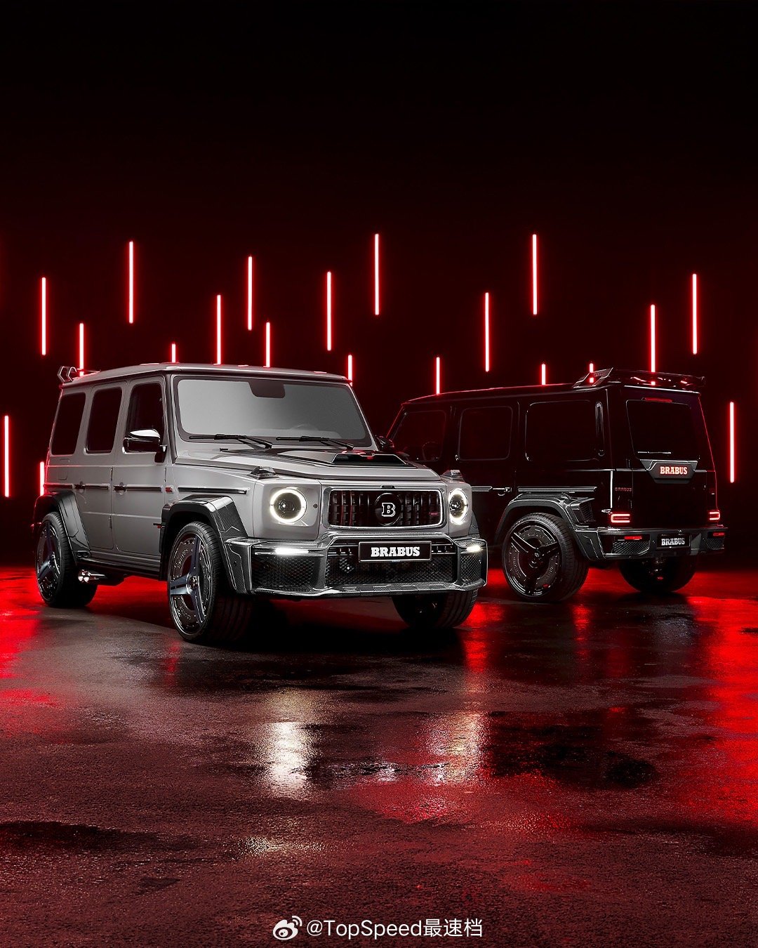 BRABUS900火箭基于AMGG63900马力1250牛米百公里加速3.7