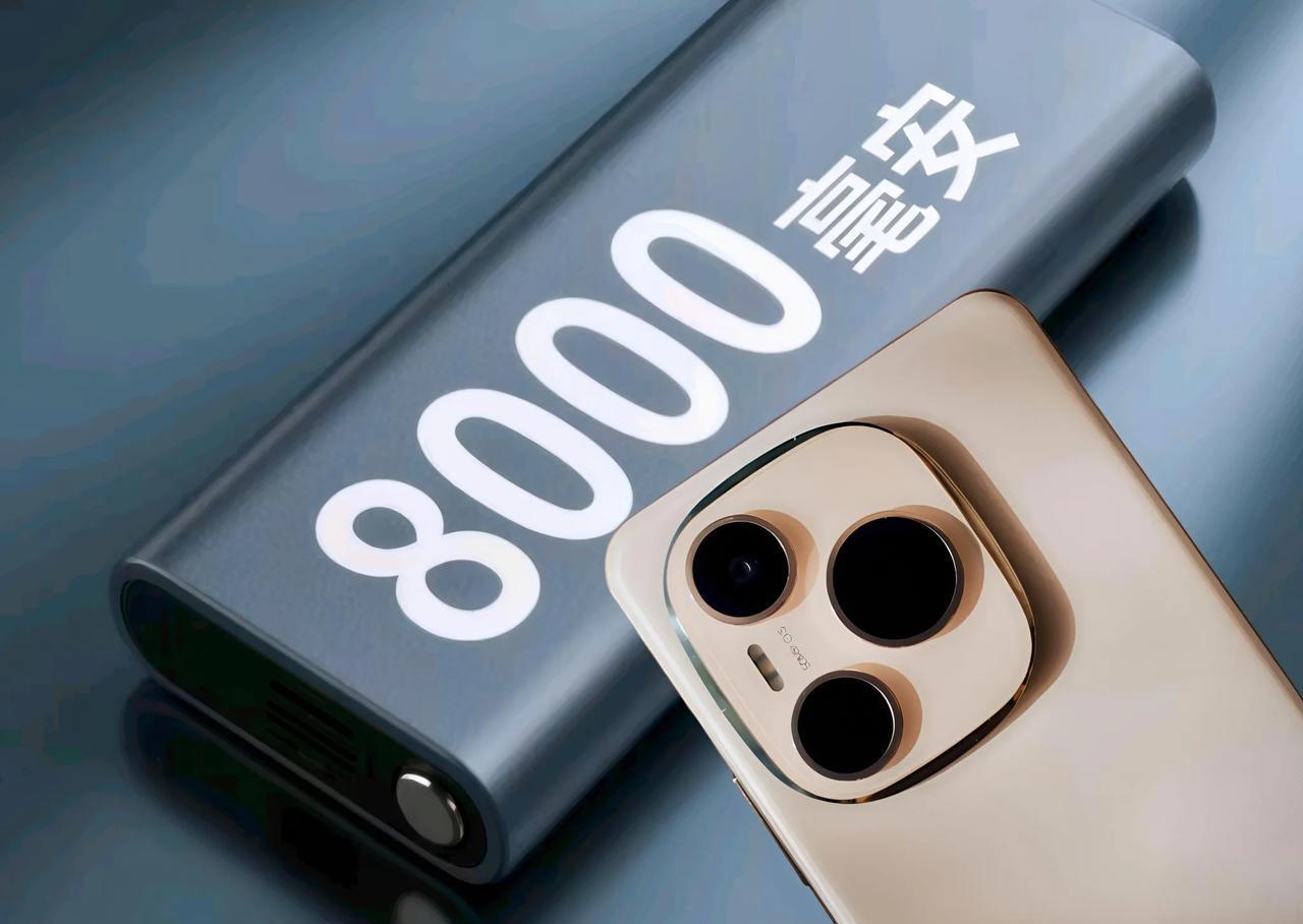目前电池容量最大的几款机型，其中一款达到8000毫安。我发现现在的手机厂商已经