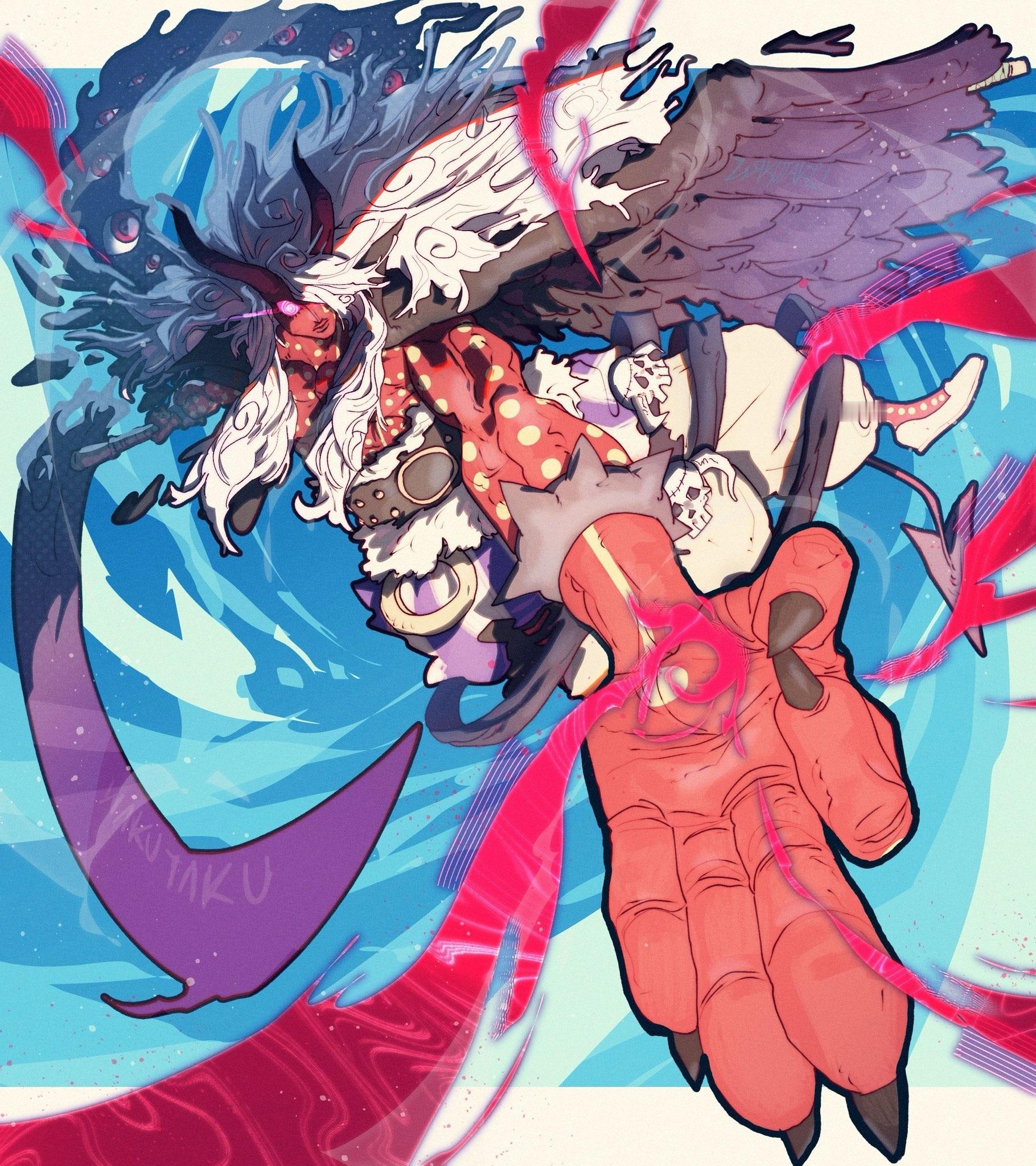 （已授权）X画师waker近期画作：伊姆魔气。出处url：aywakutakua