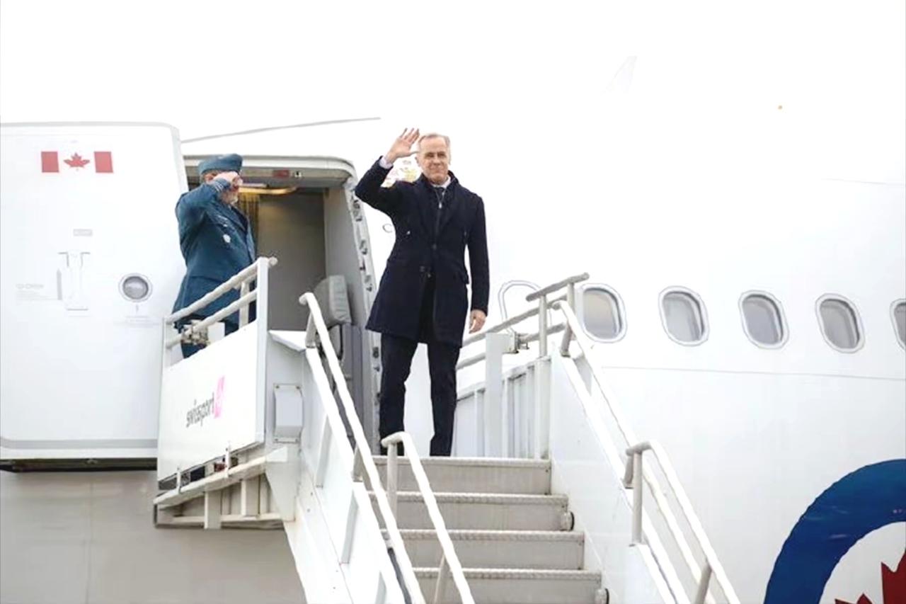 加拿大总理已经乘坐专机飞往北京，但从现场看，太冷清了。1月14日早晨，加拿大