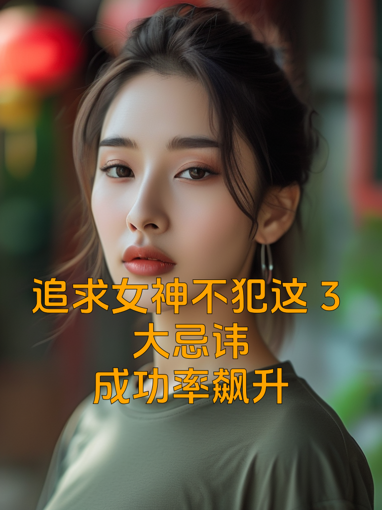 追求女神不犯这3大忌讳，成功率飙升