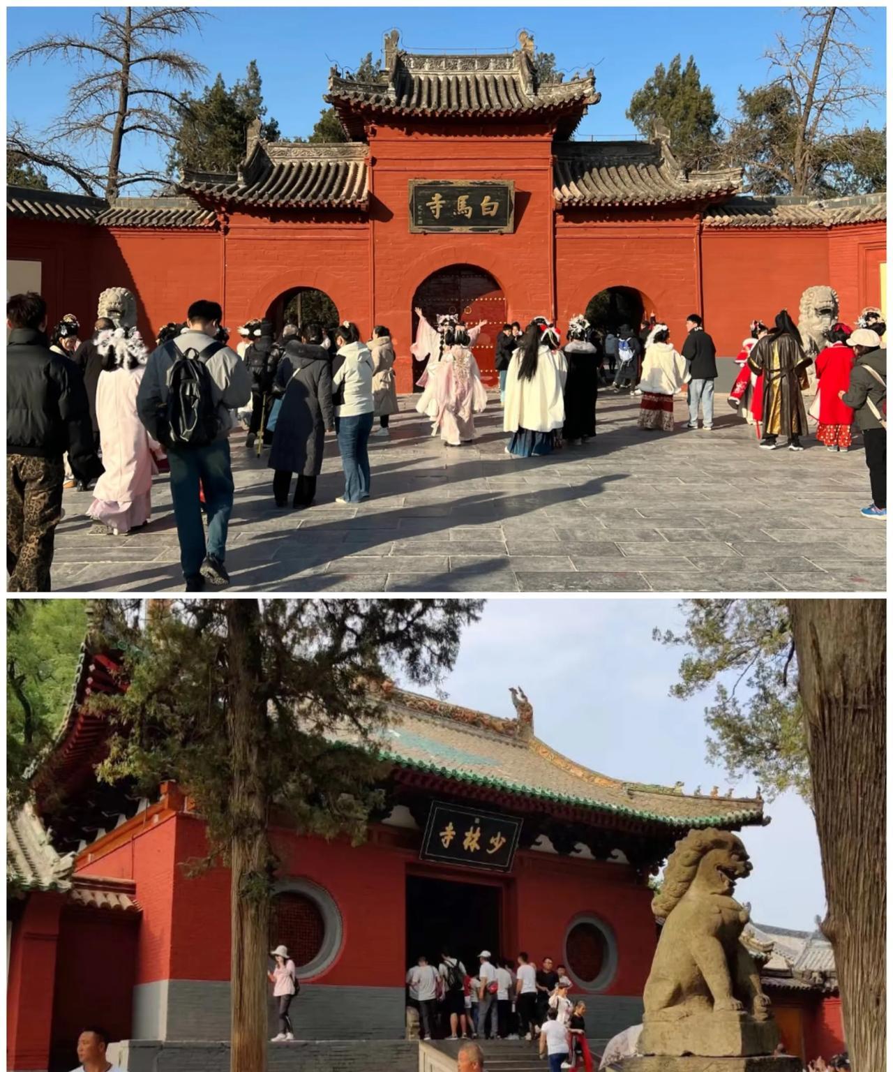 洛阳的白马寺和登封的少林寺，我都去过白马寺确实如外界所说的一样，没有很重的商业