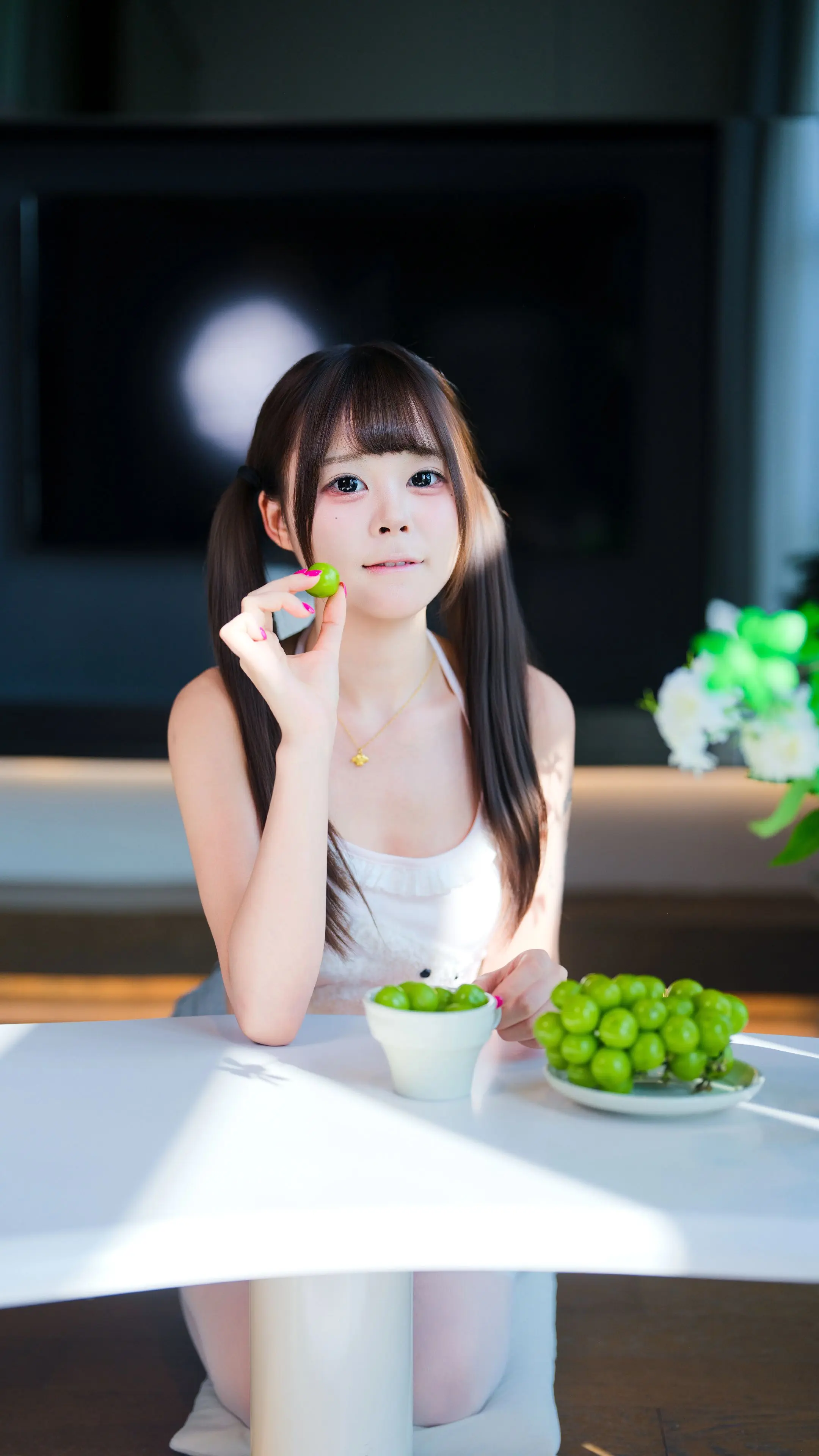 夏日·青提·柔光。宅家写真。