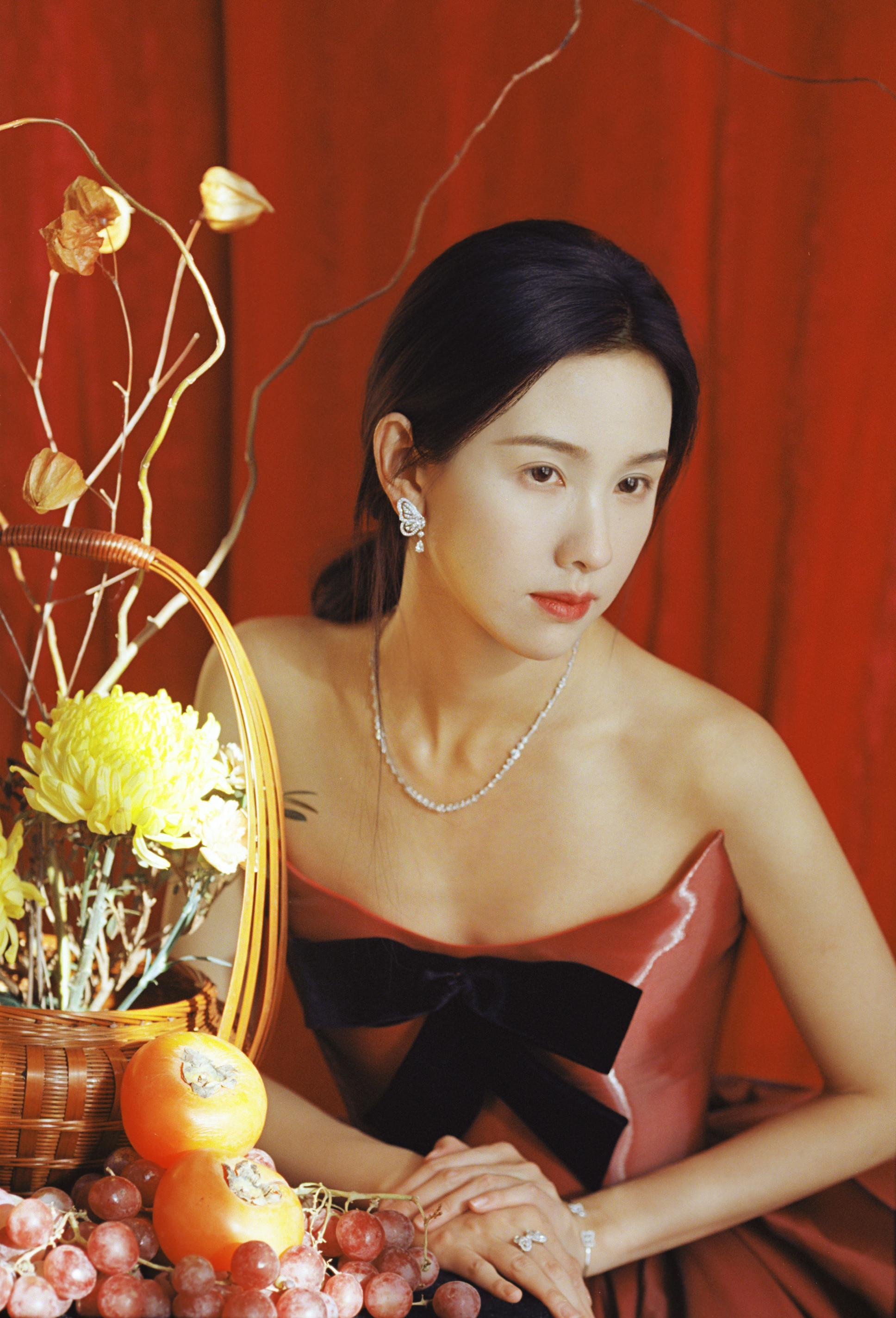 陈都灵抖抖库存在冷冷的冬天，晒晒暖暖的阳光，记录美美时刻📷