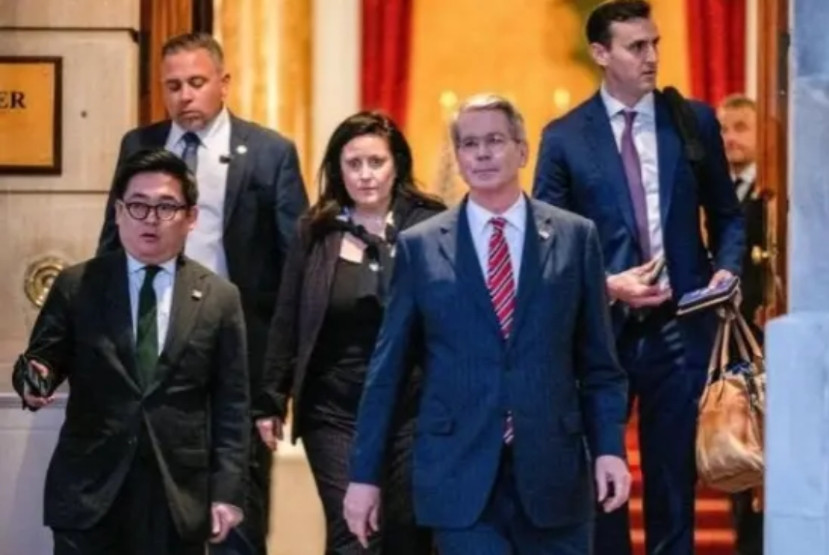 难怪美财长突然退出谈判回国，说白了就是美国原本以为能卡住中国脖子的AI技术管制这