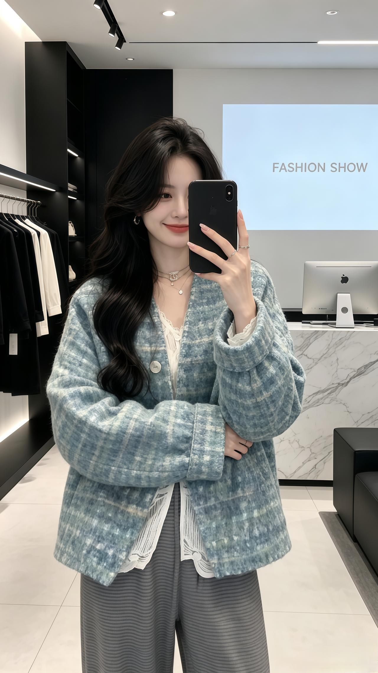 气质百搭小香风外套一件小香风外套带来的千金感穿搭今天穿什么韩系穿搭