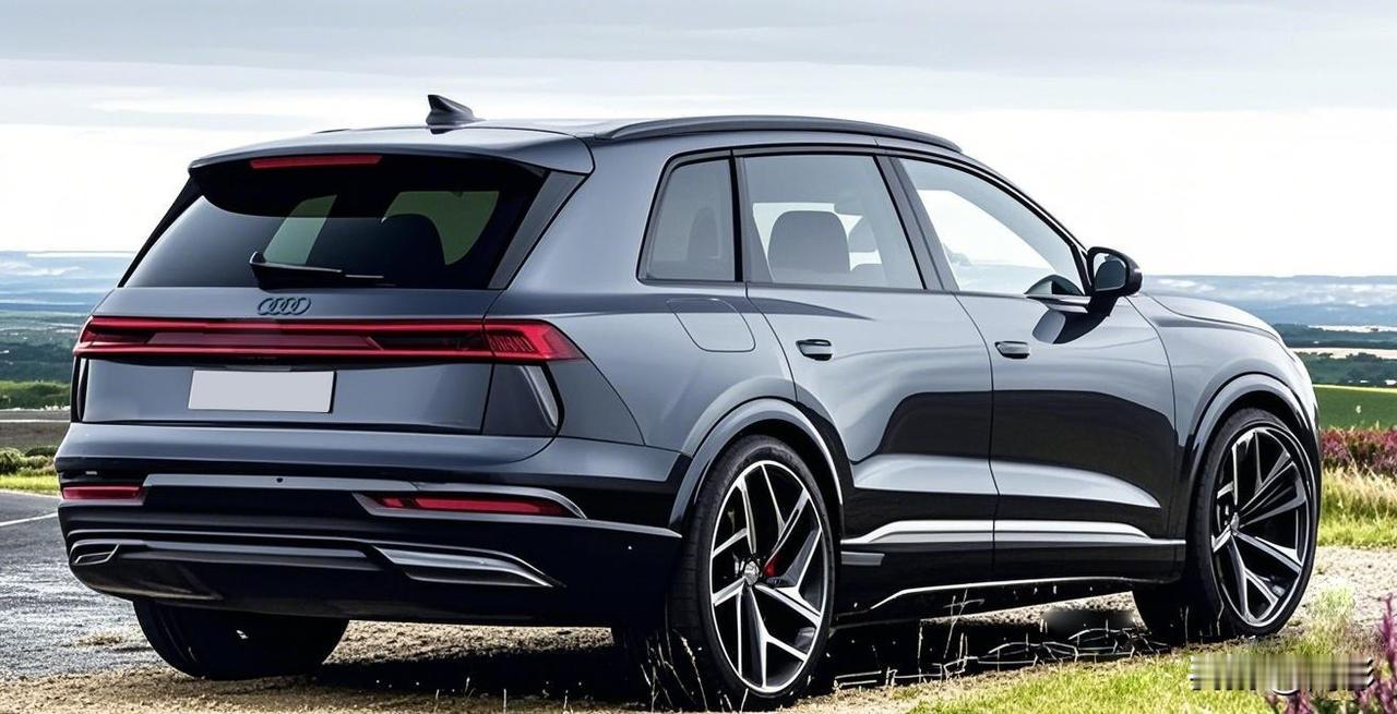 非常期待的一款车：奥迪Q9。3.0T、4.0T〔V8涡轮增压发动机〕+qua