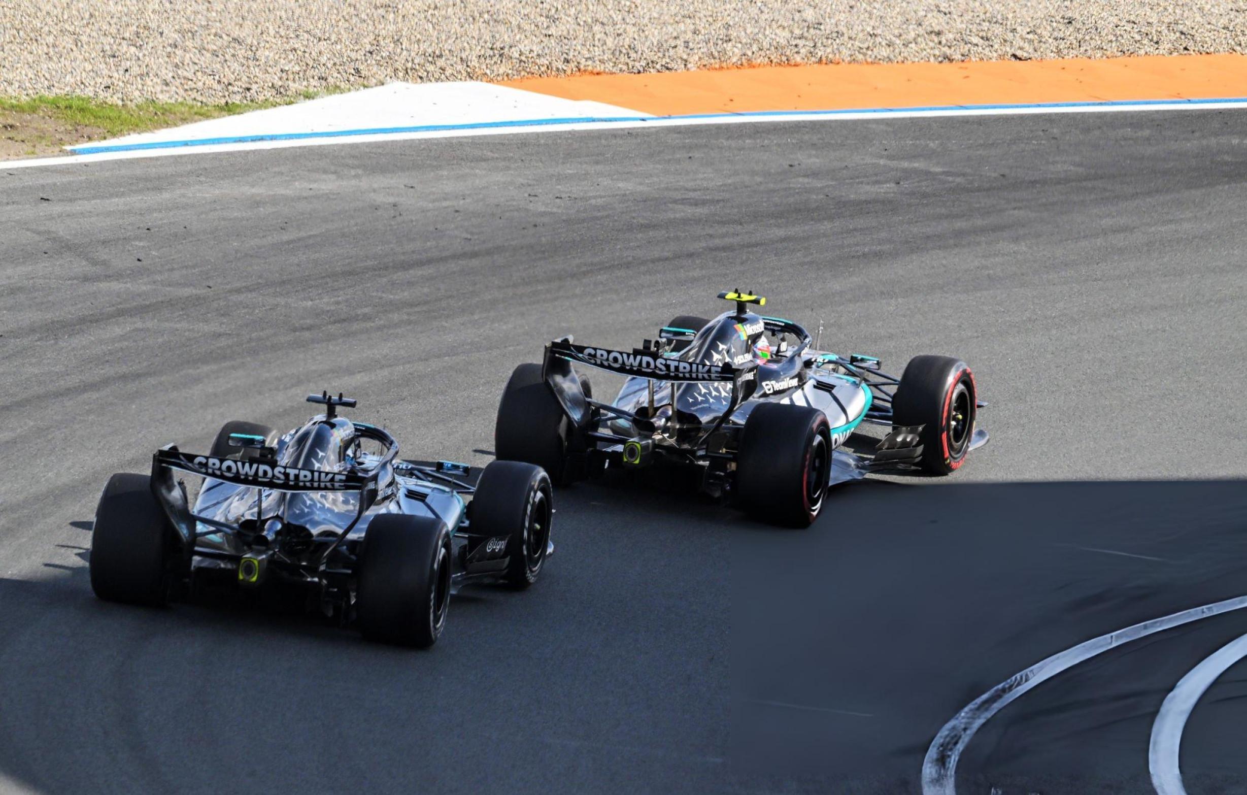 F1如果积分榜领先59分的车手是拉塞尔，梅赛德斯也可以把一切用得上的车队指令、策
