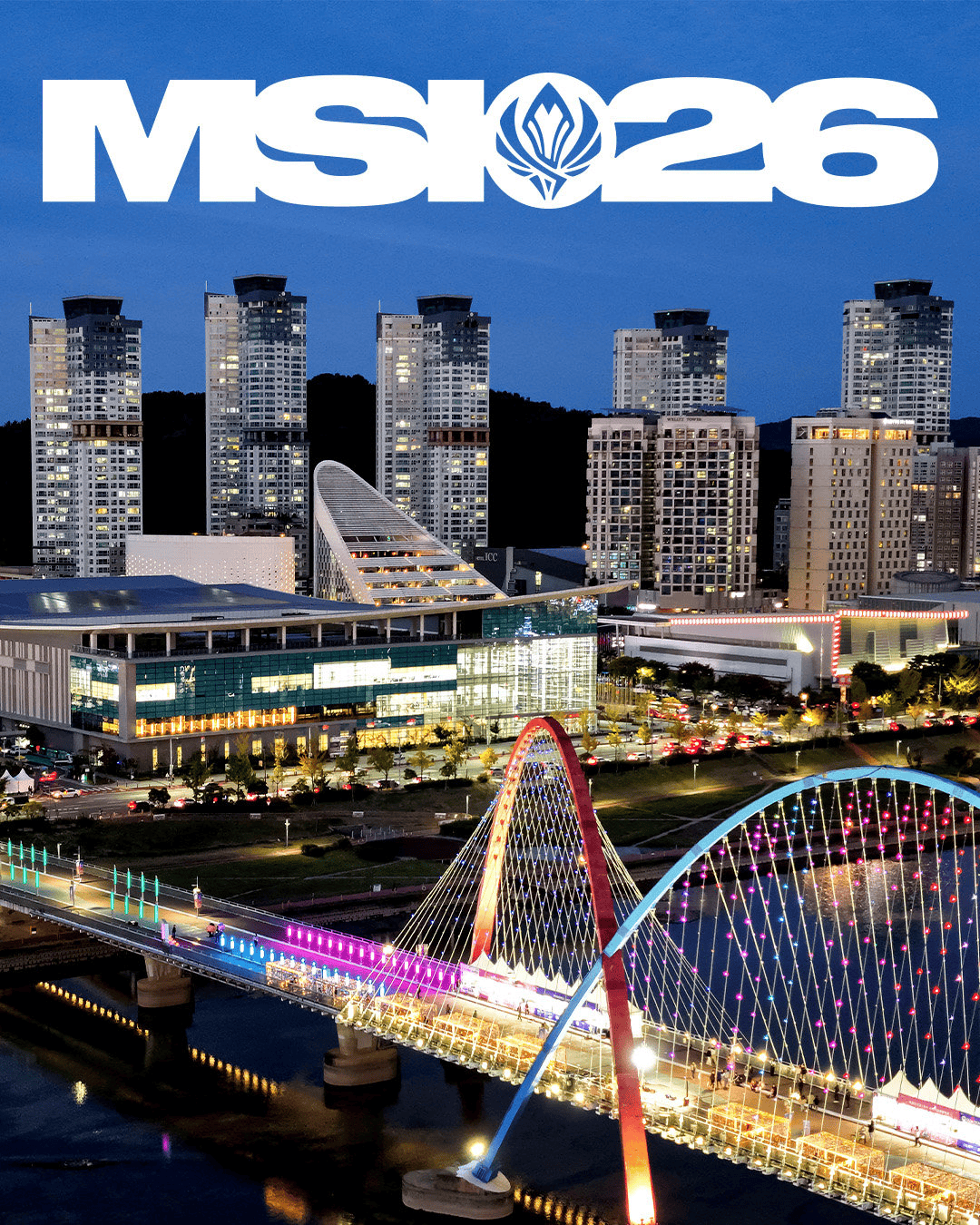 随着T1晋级MSI, 2026MSI合计11支参赛队伍全部集结完毕