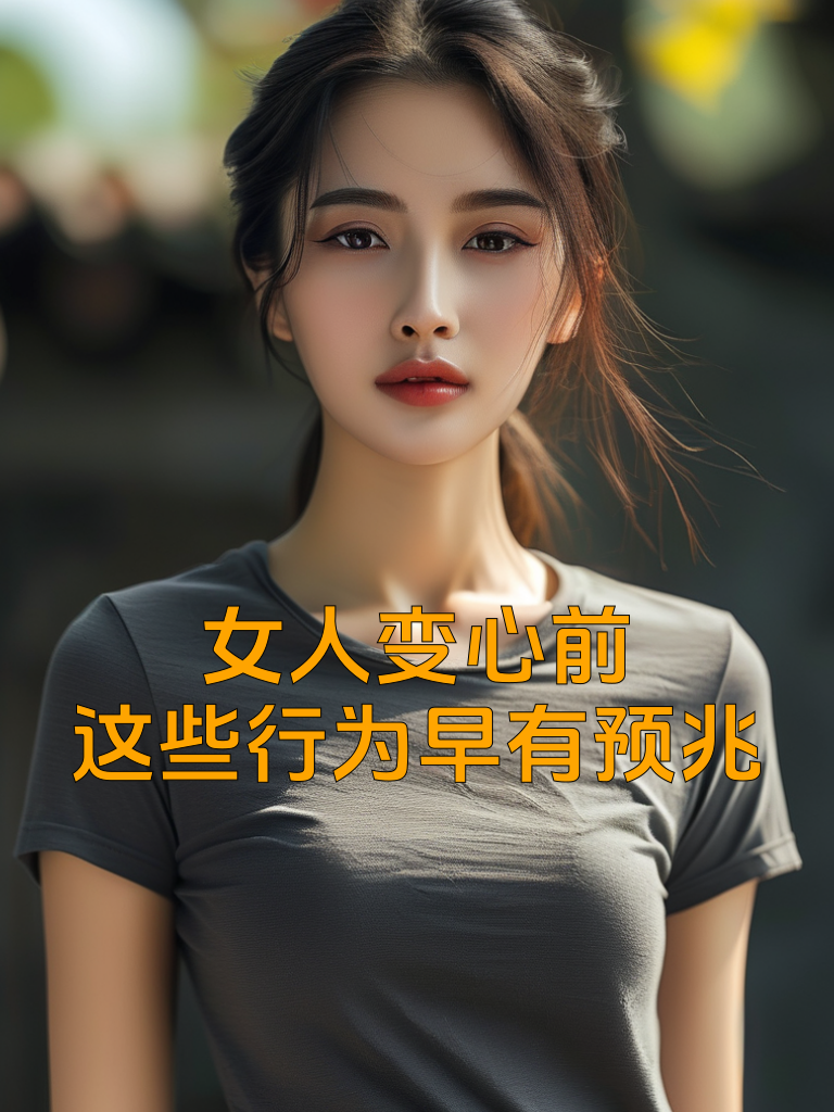 女人变心前，这些行为早有预兆