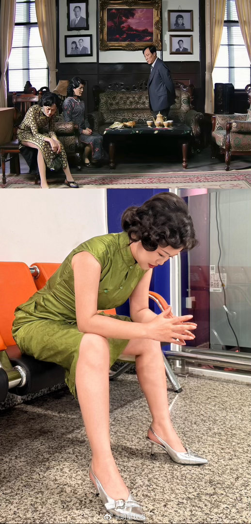 穿旗袍就得像翠萍一样有力量