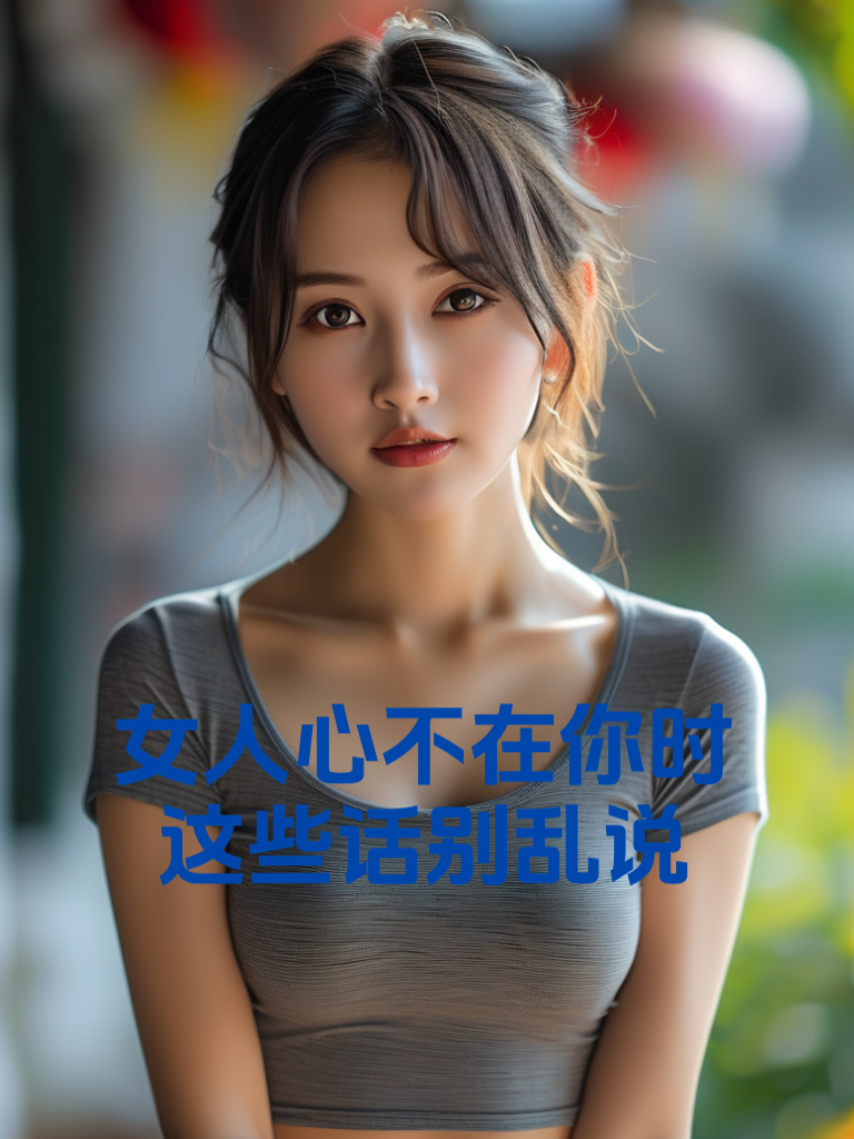 女人心不在你时，这些话别乱说