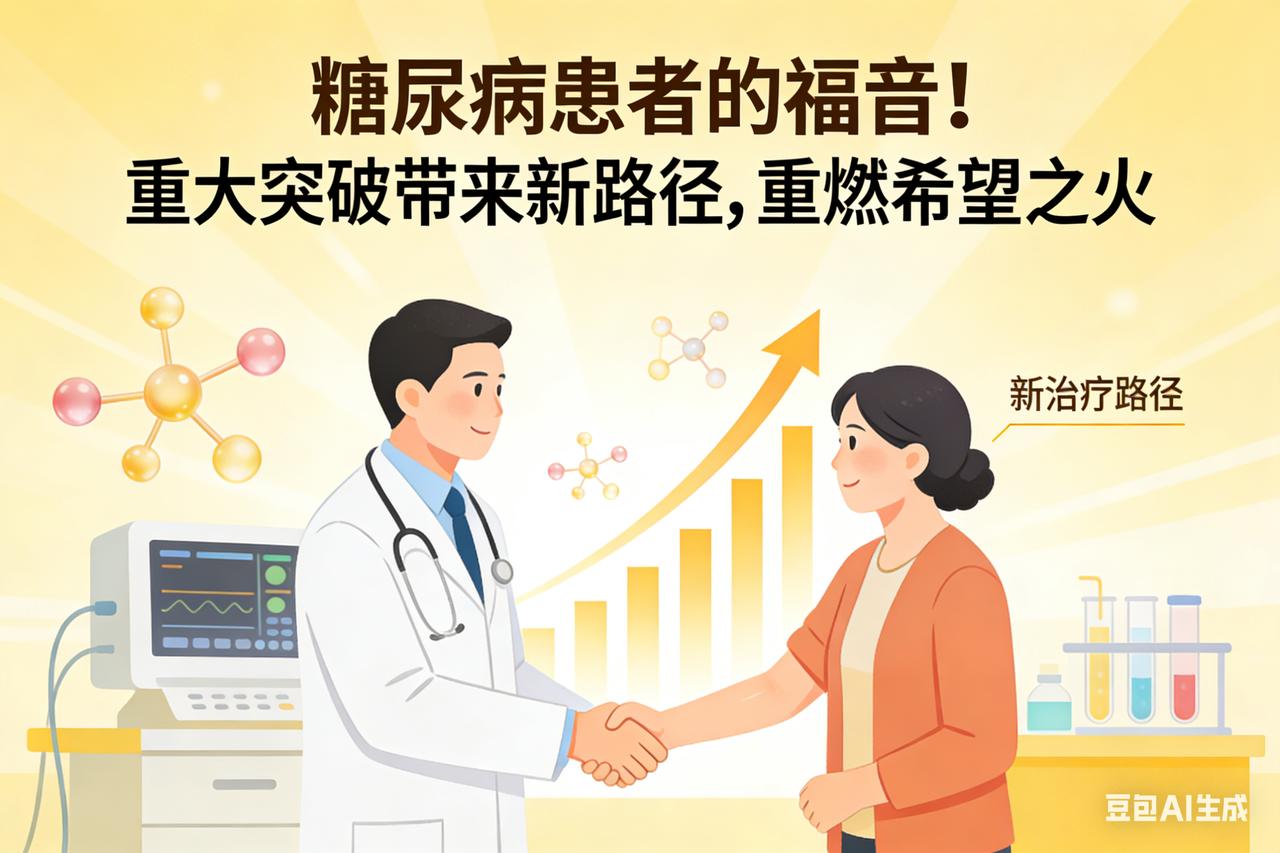 糖尿病患者的福音！重大突破带来新路径，重燃希望之火破局！糖尿病治疗迎来划时代曙