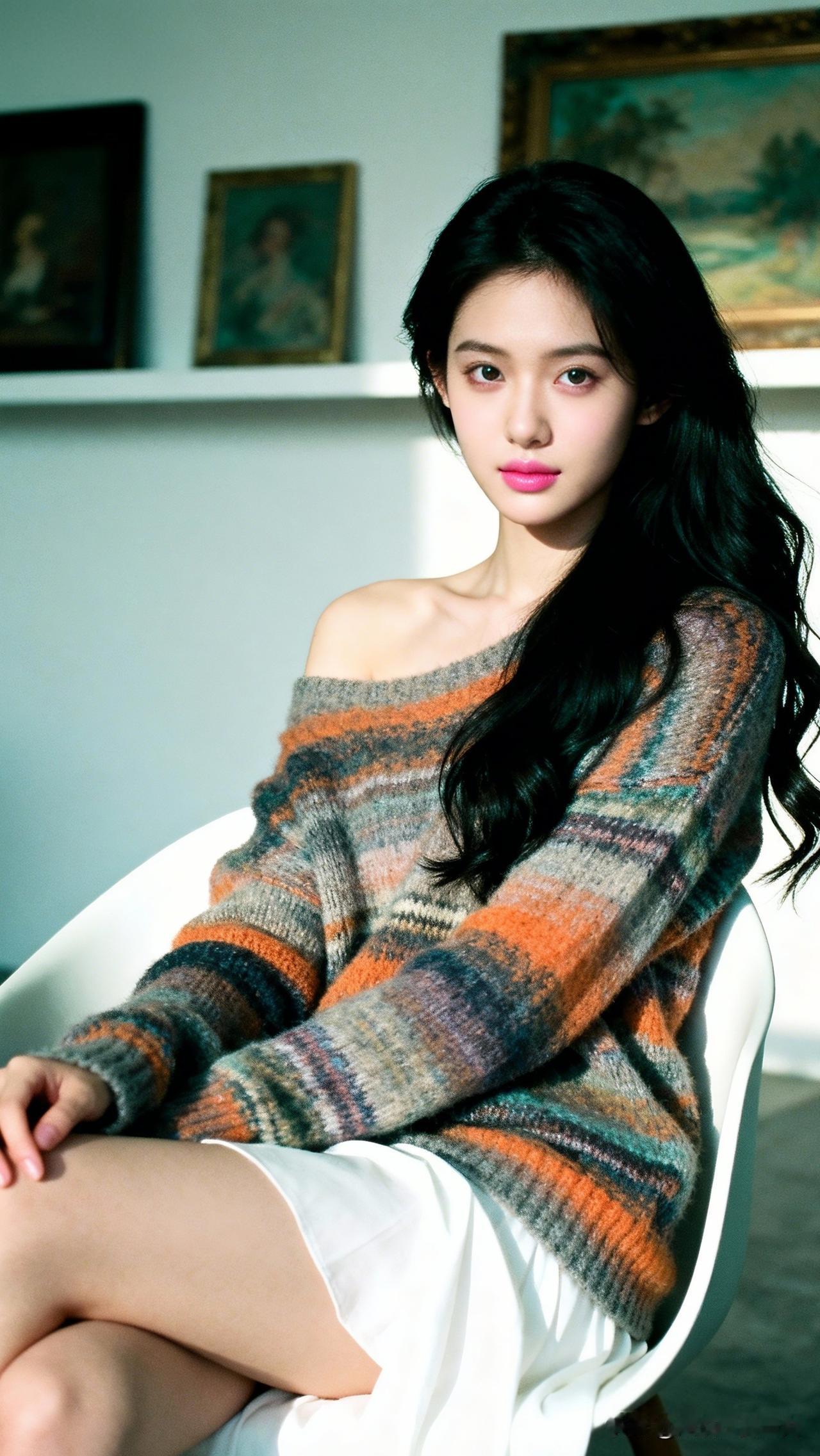 温暖冬日穿搭，甜美少女心🌟什么样子的女人才是最美的优雅短裙，都市丽人，时尚穿