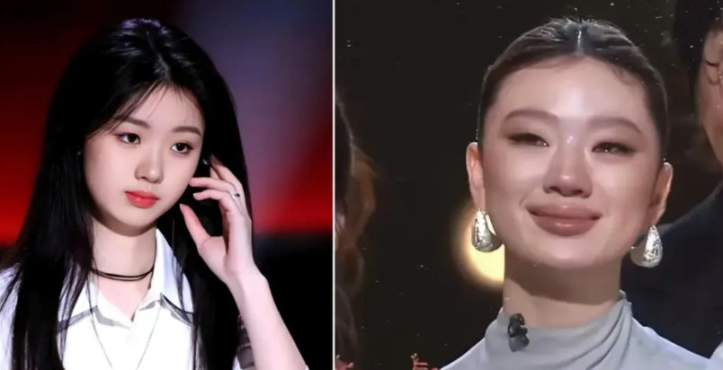 脸是不会骗人的。一个18岁，一个23岁。从单依纯的两个阶段面容可以看出来